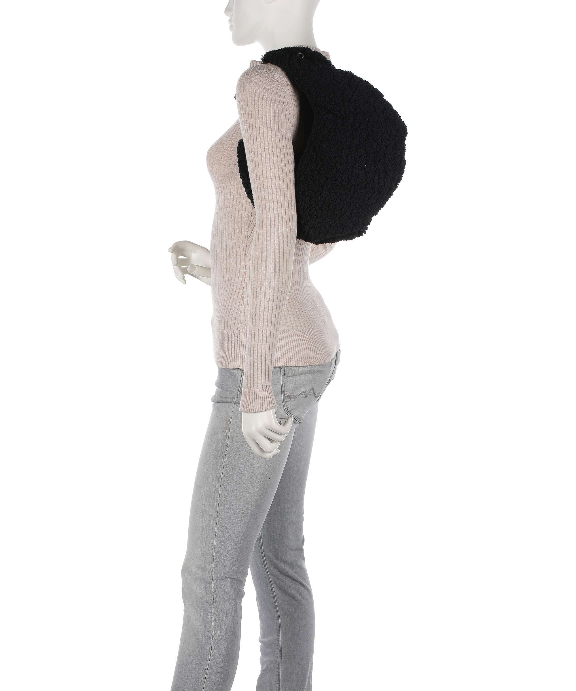 Núnoo Curls Dagmar Hobo bag black - Image 3