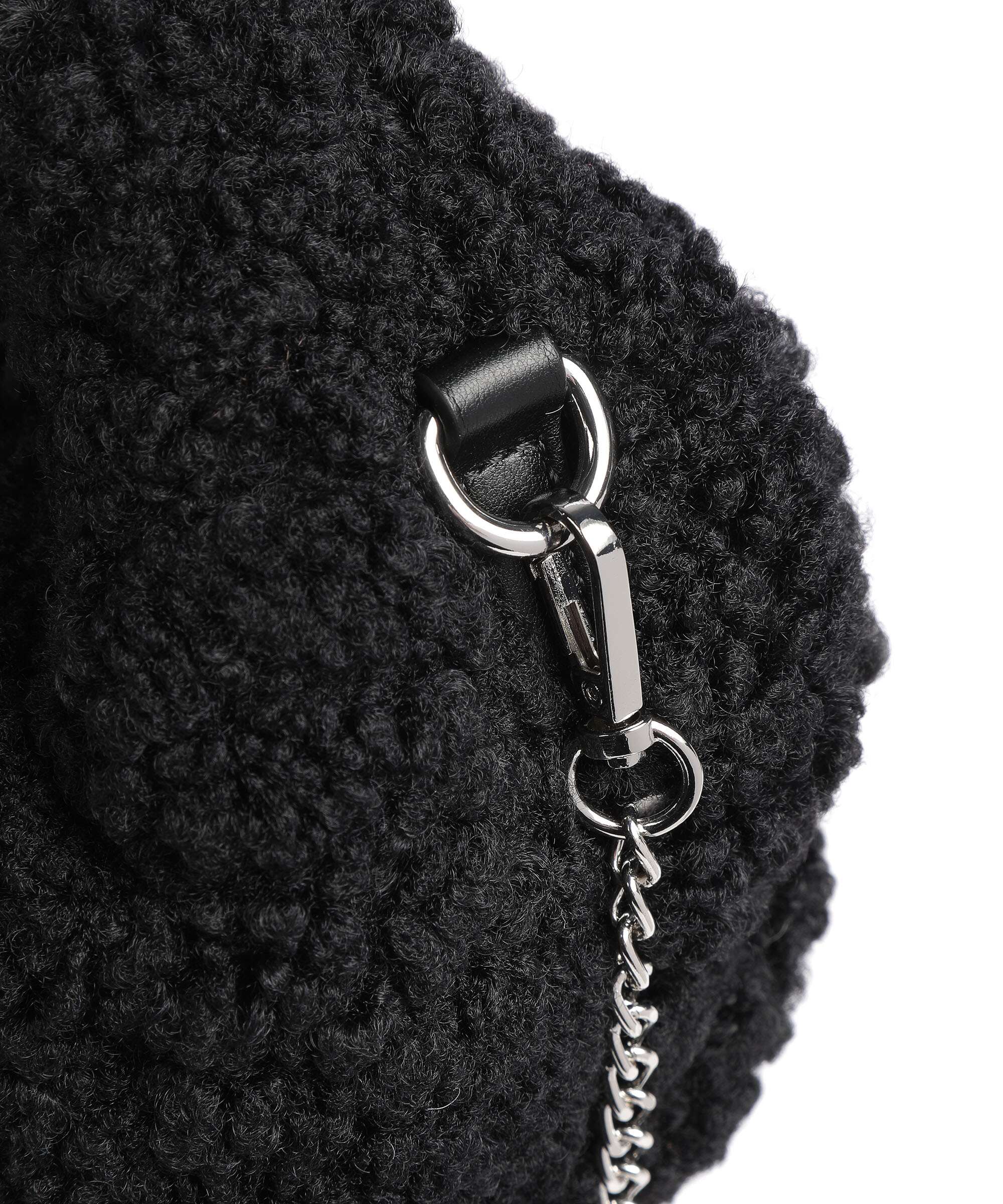 Núnoo Curls Dagmar Hobo bag black - Image 4