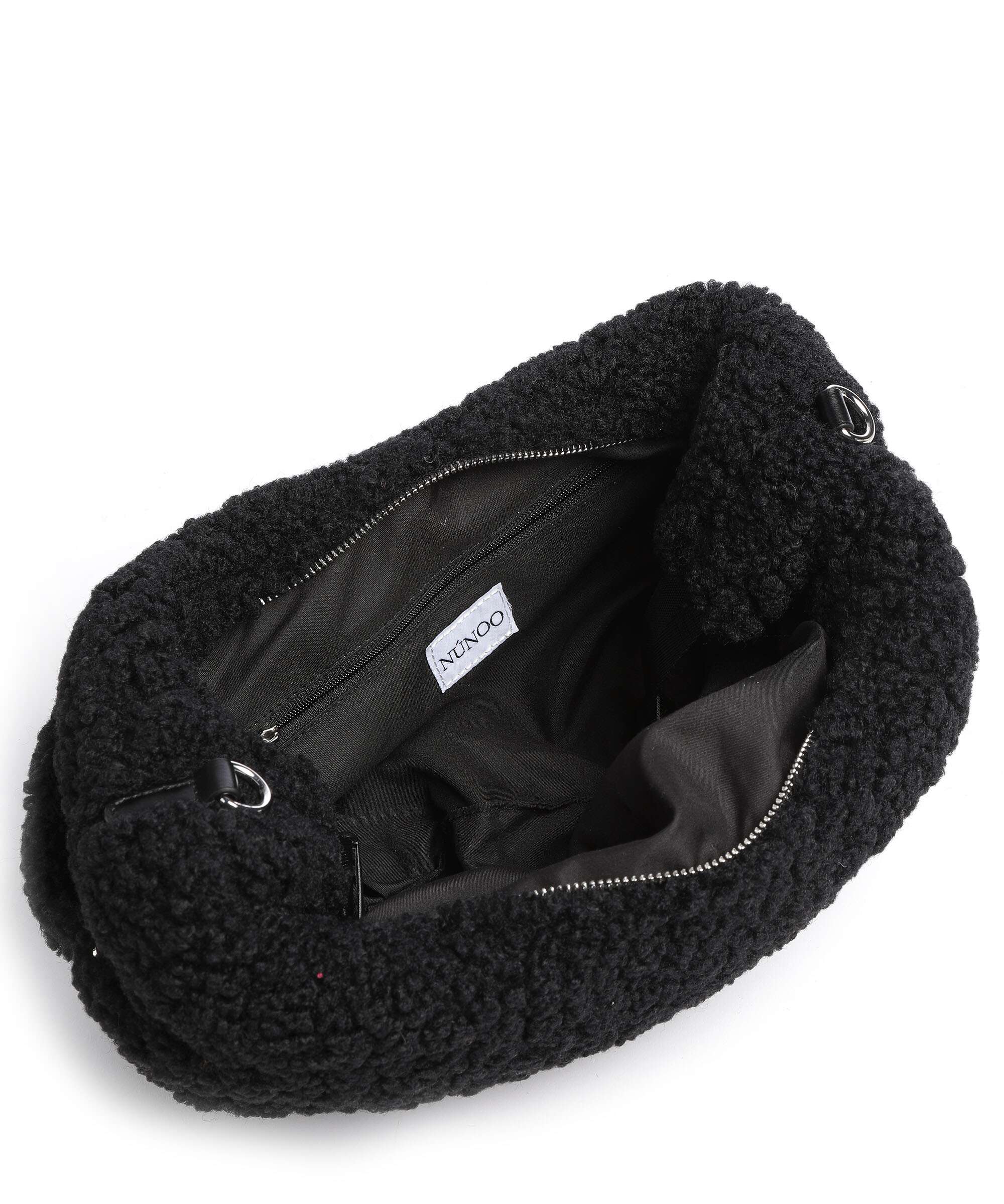 Núnoo Curls Dagmar Hobo bag black - Image 5