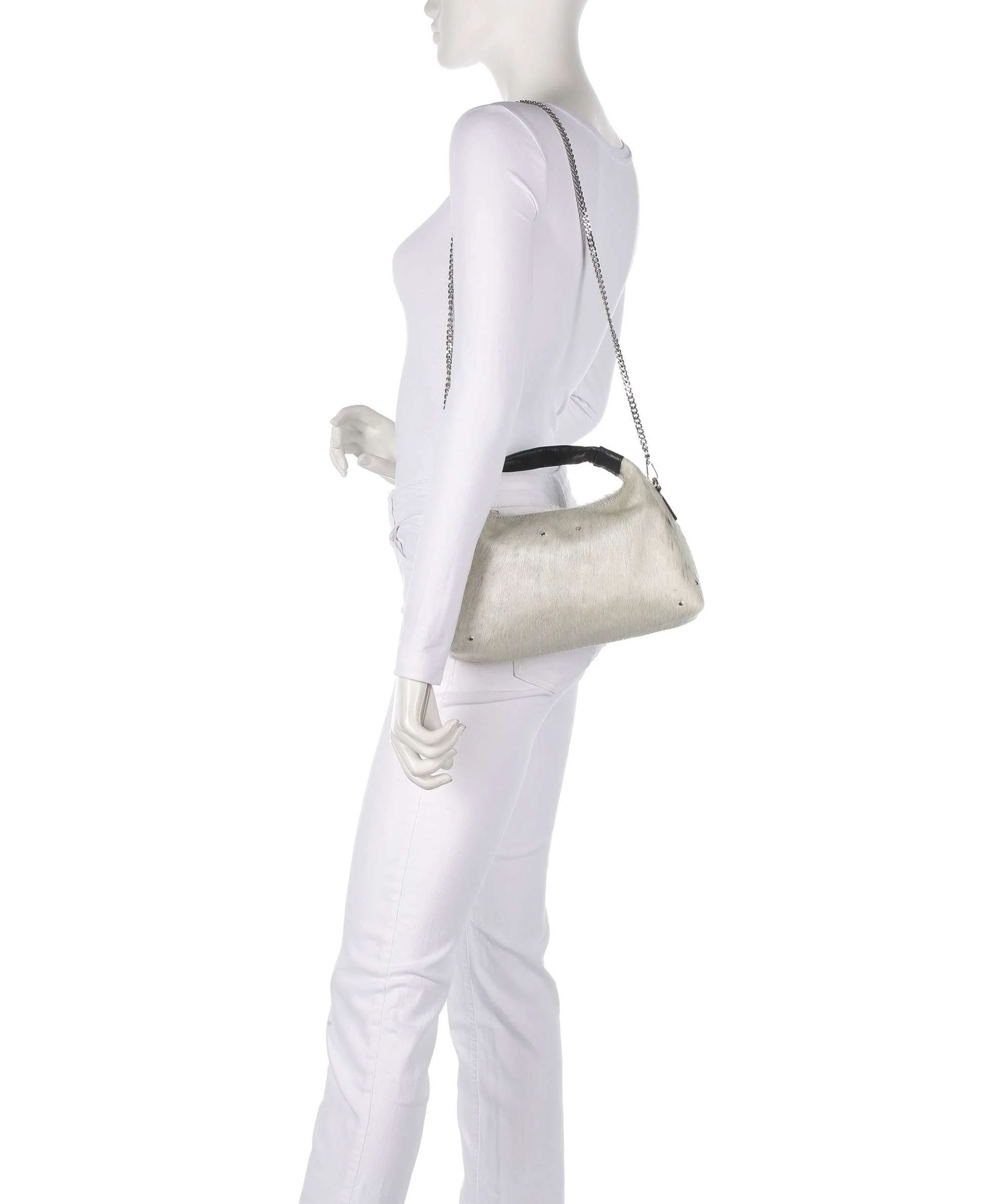 Núnoo Dandy Handbag black/white - Image 3