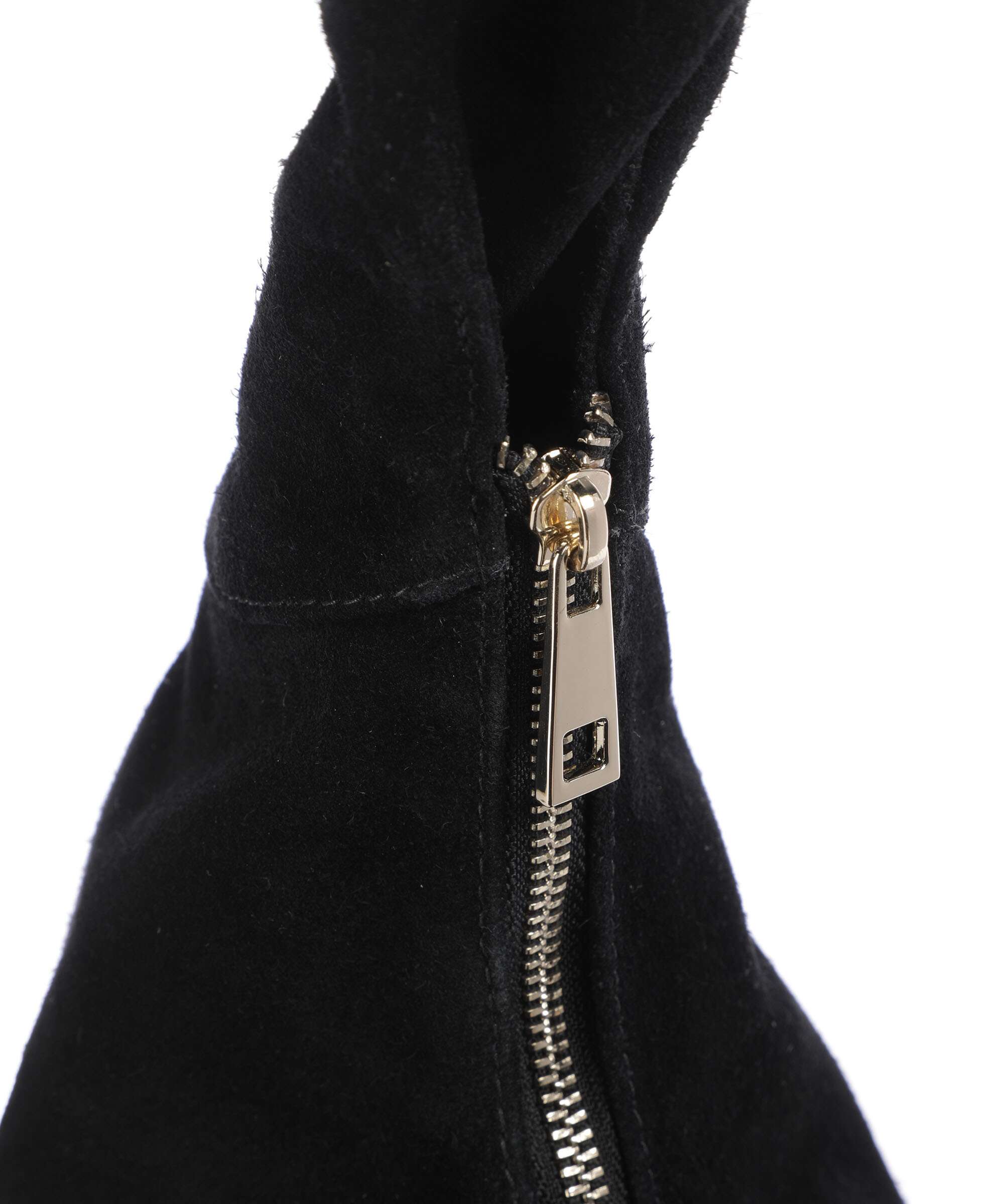 Núnoo Suede Gabi Hobo bag black - Image 4