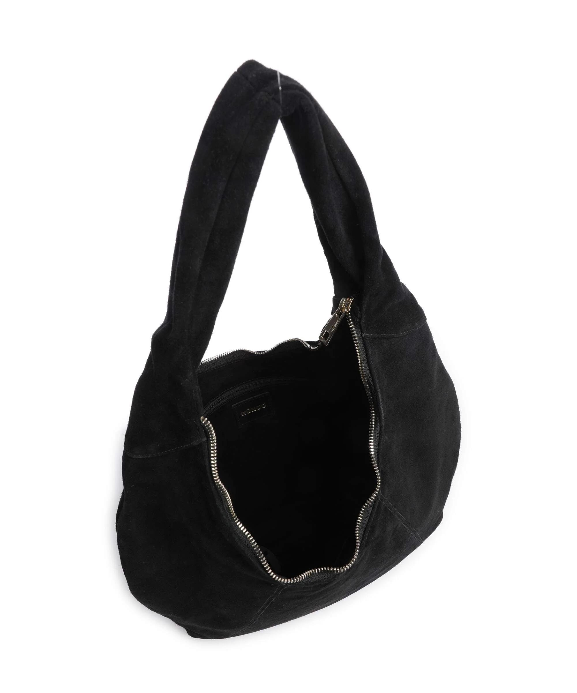 Núnoo Suede Gabi Hobo bag black - Image 6