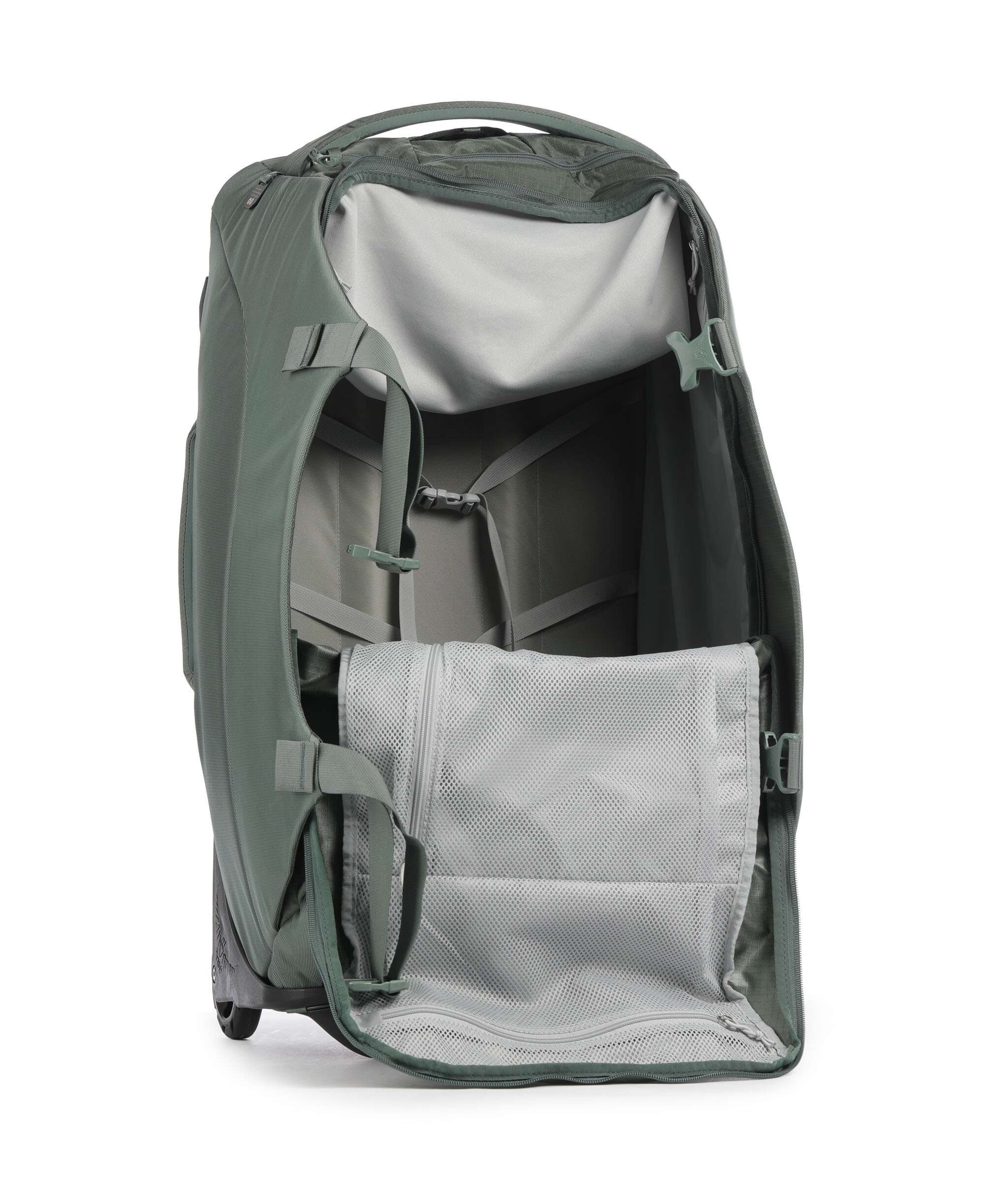 Osprey Sojourn Shuttle Travel bag with wheels koseret green - Image 5