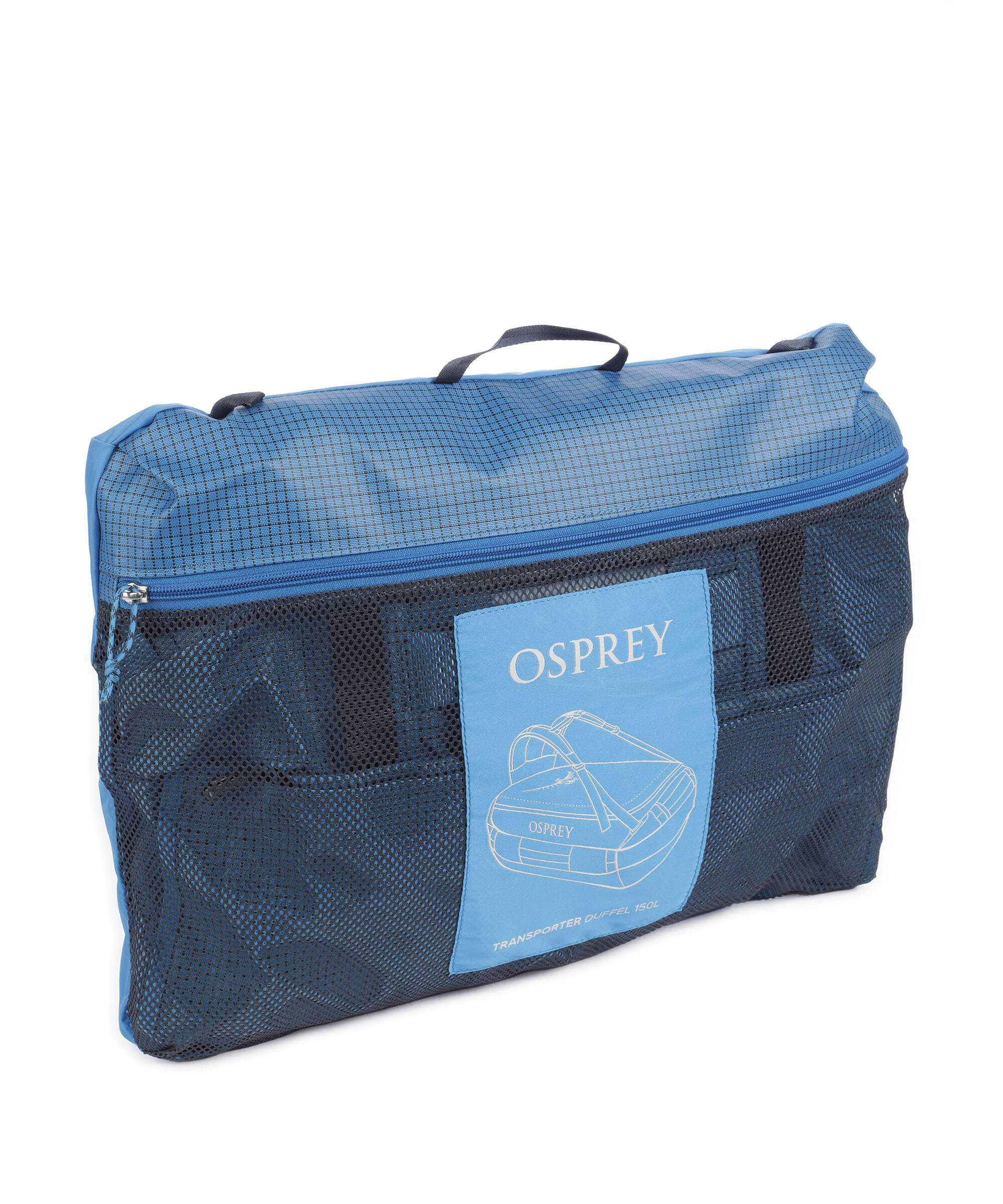 Osprey Transporter 150 Travel bag blue flame/scoria blue - Image 7
