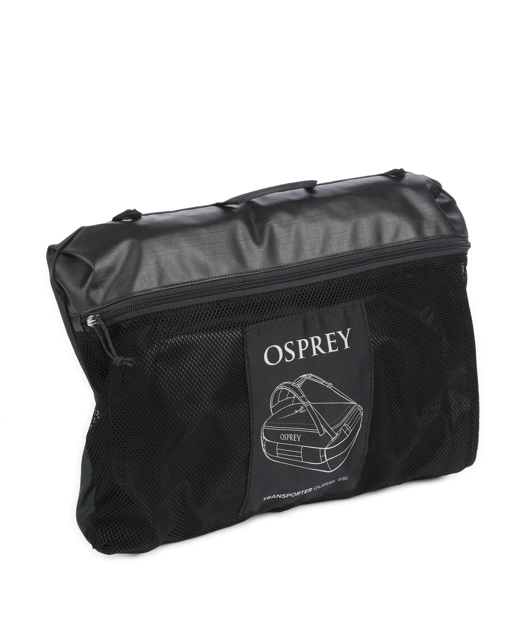 Osprey Transporter 65 Travel bag raven black - Image 7