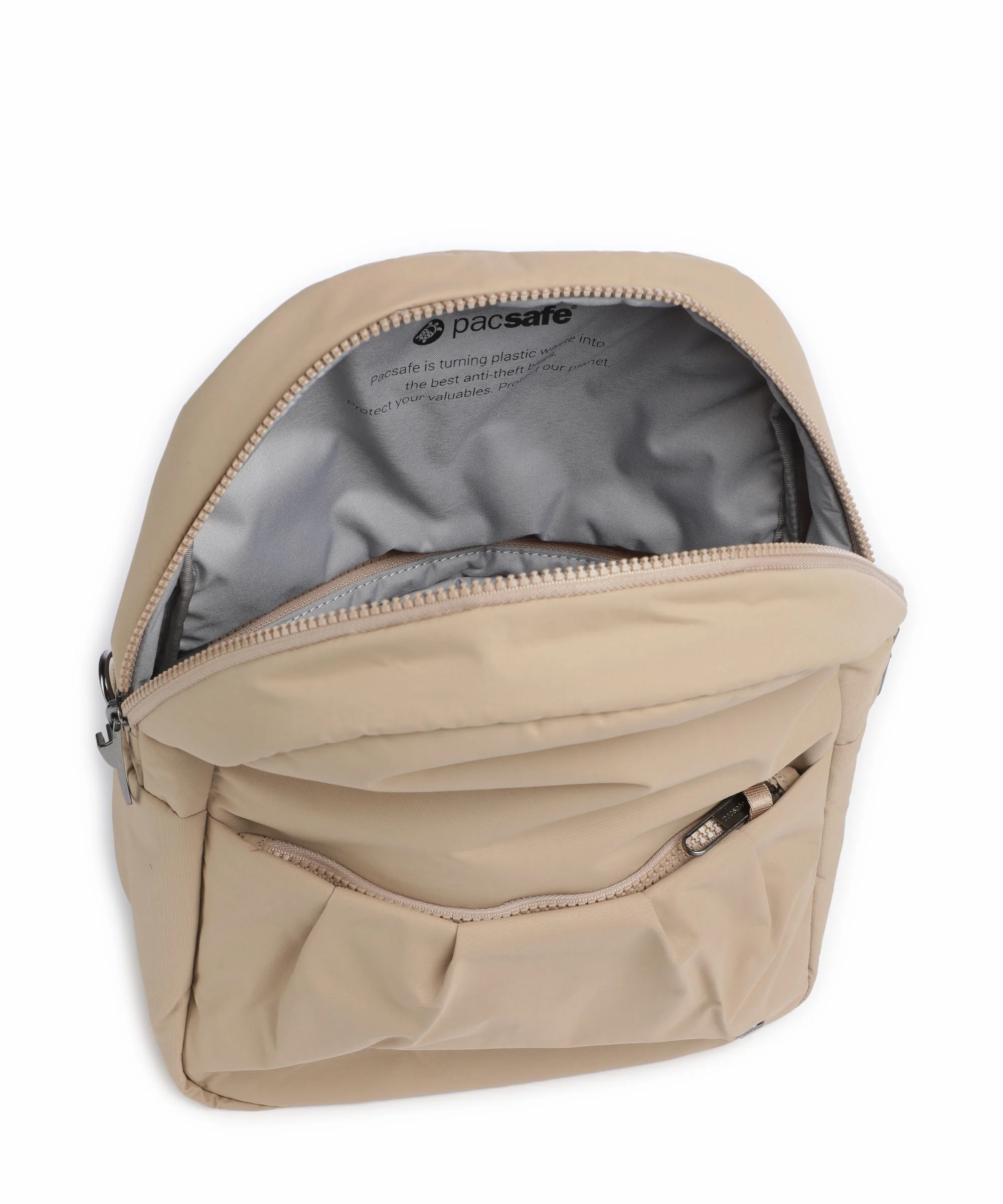 Pacsafe CX Backpack bag taupe - Image 6