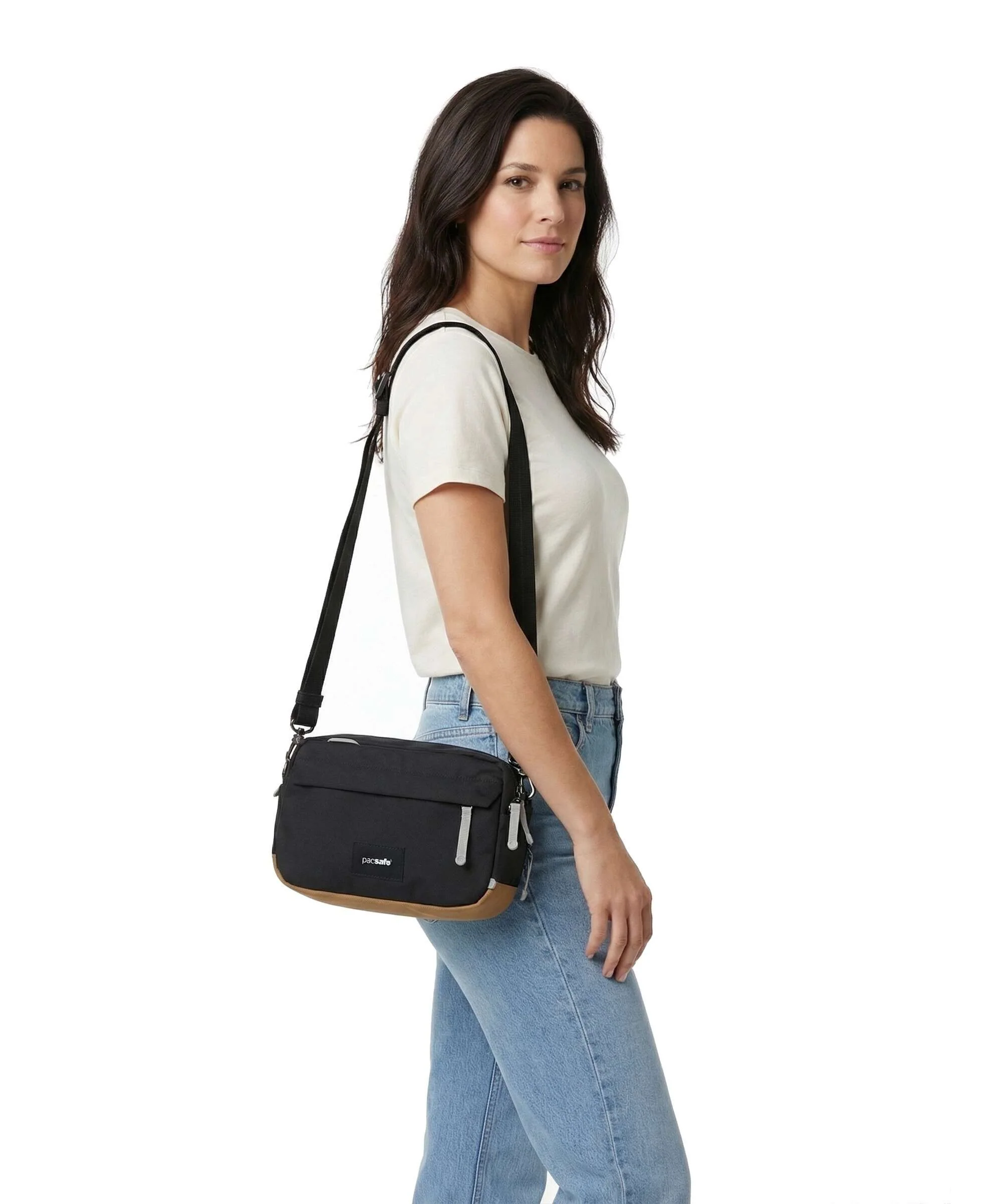 Pacsafe Go Crossbody bag jet black - Image 3