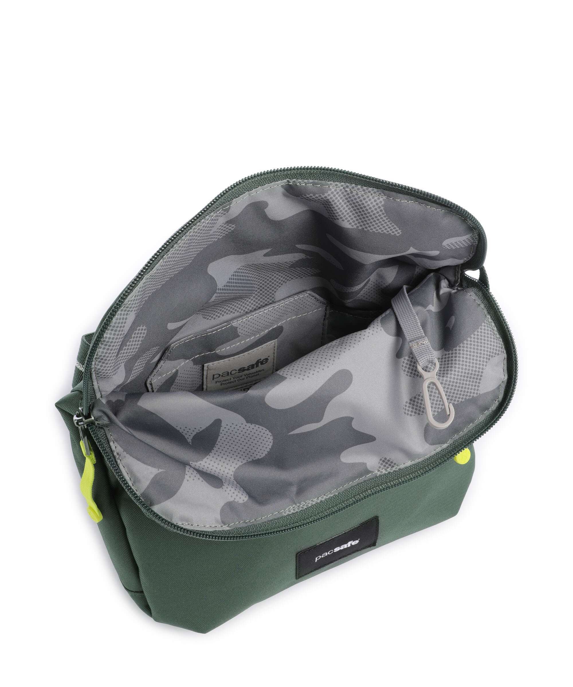 Pacsafe Go Saddle Crossbody bag spruce green - Image 6