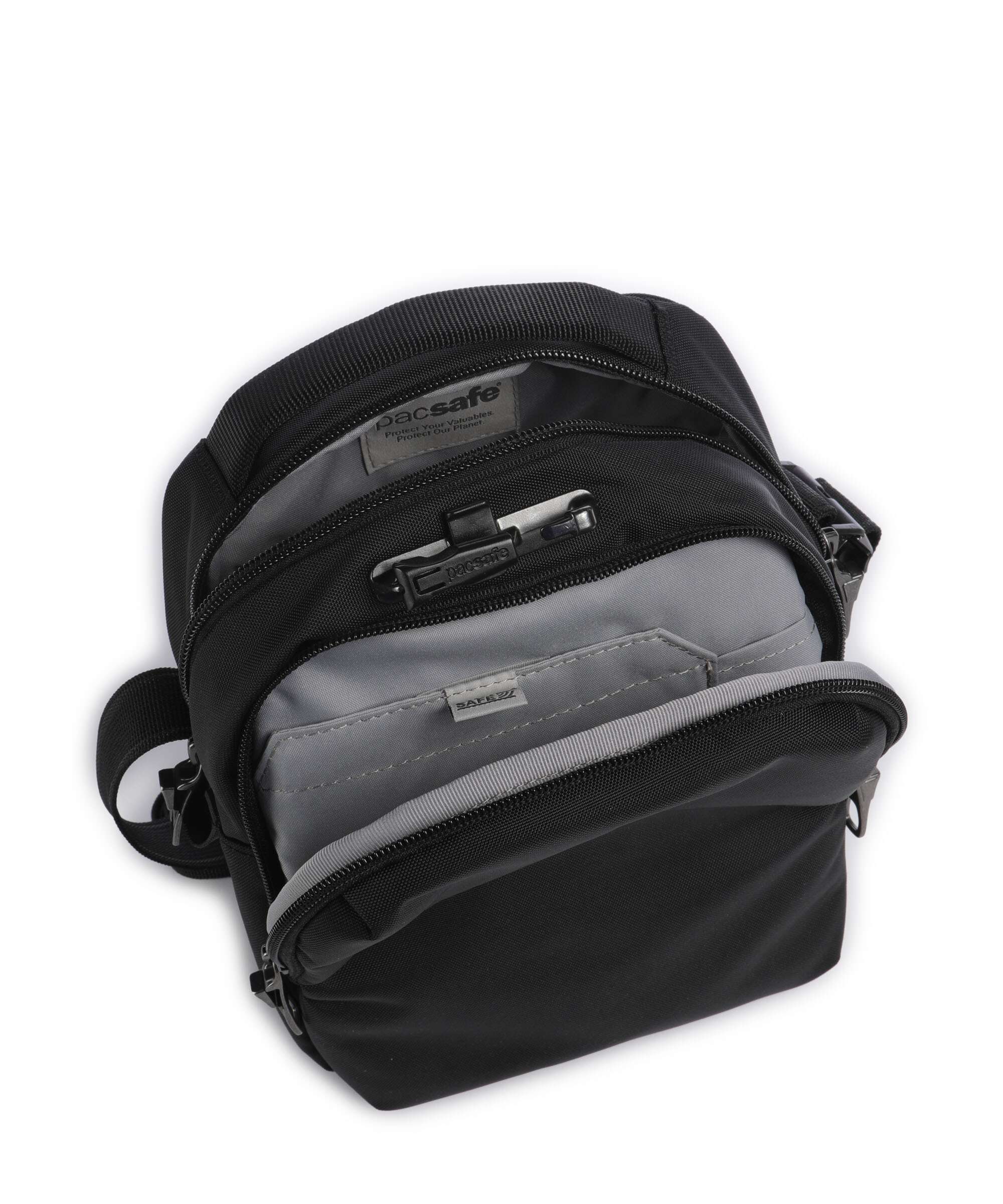 Pacsafe V Companion Crossbody bag jet black - Image 7