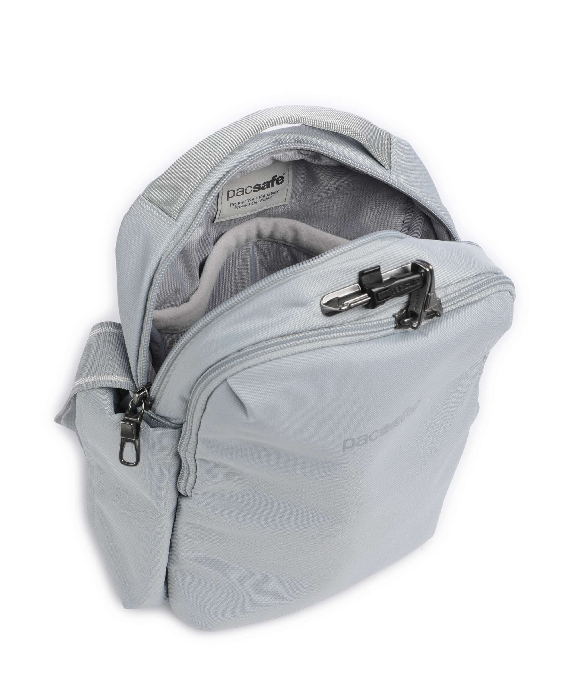 Pacsafe V Crossbody bag digital gray - Image 7
