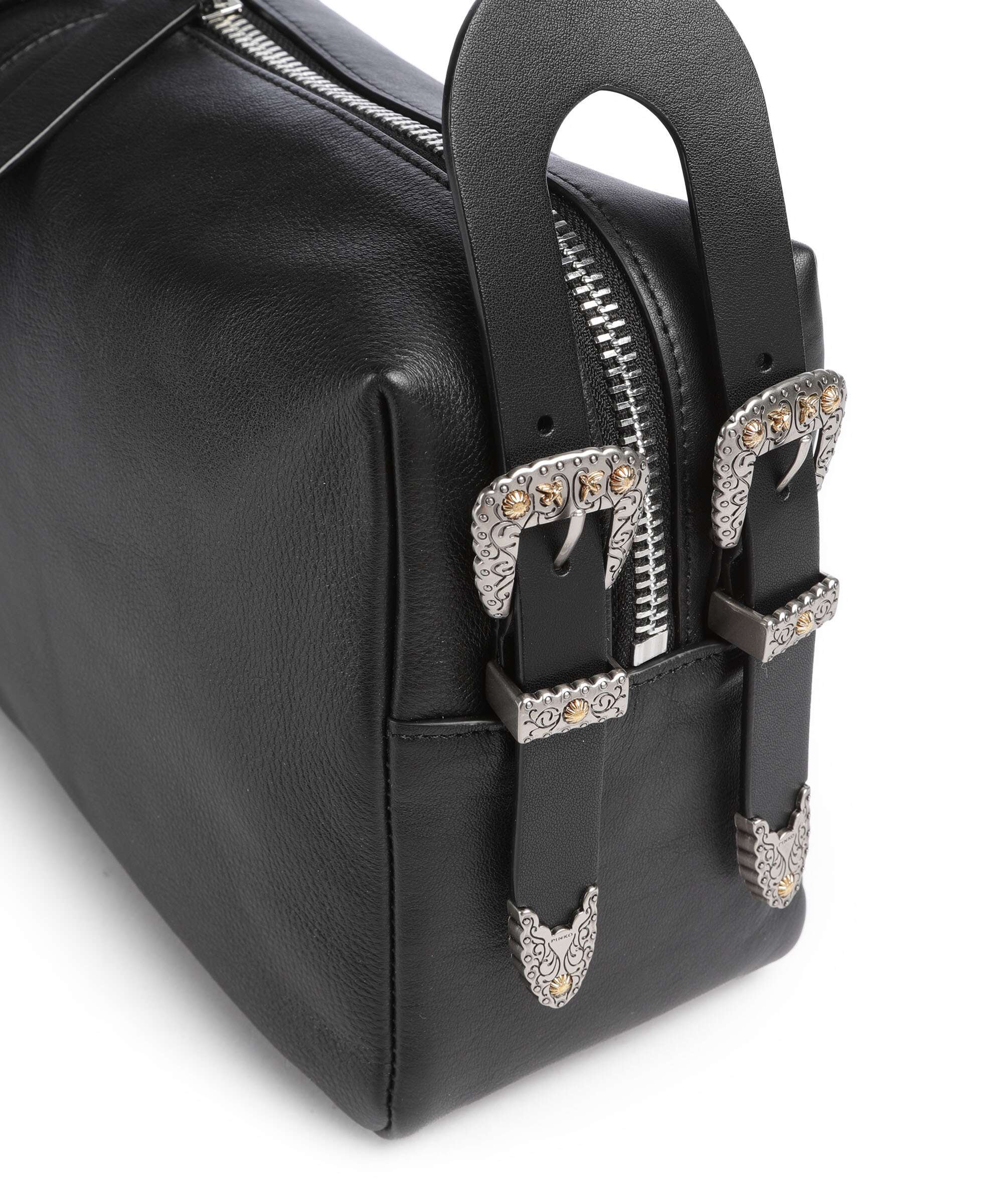 Pinko 24 Classic Shoulder bag nero/old silver - Image 4