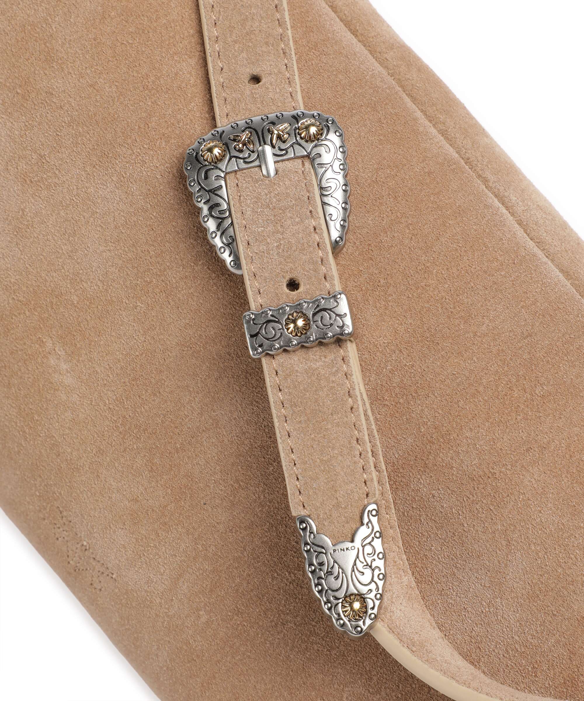 Pinko Belt bag beige/scoiattolo/antique gold - Image 4