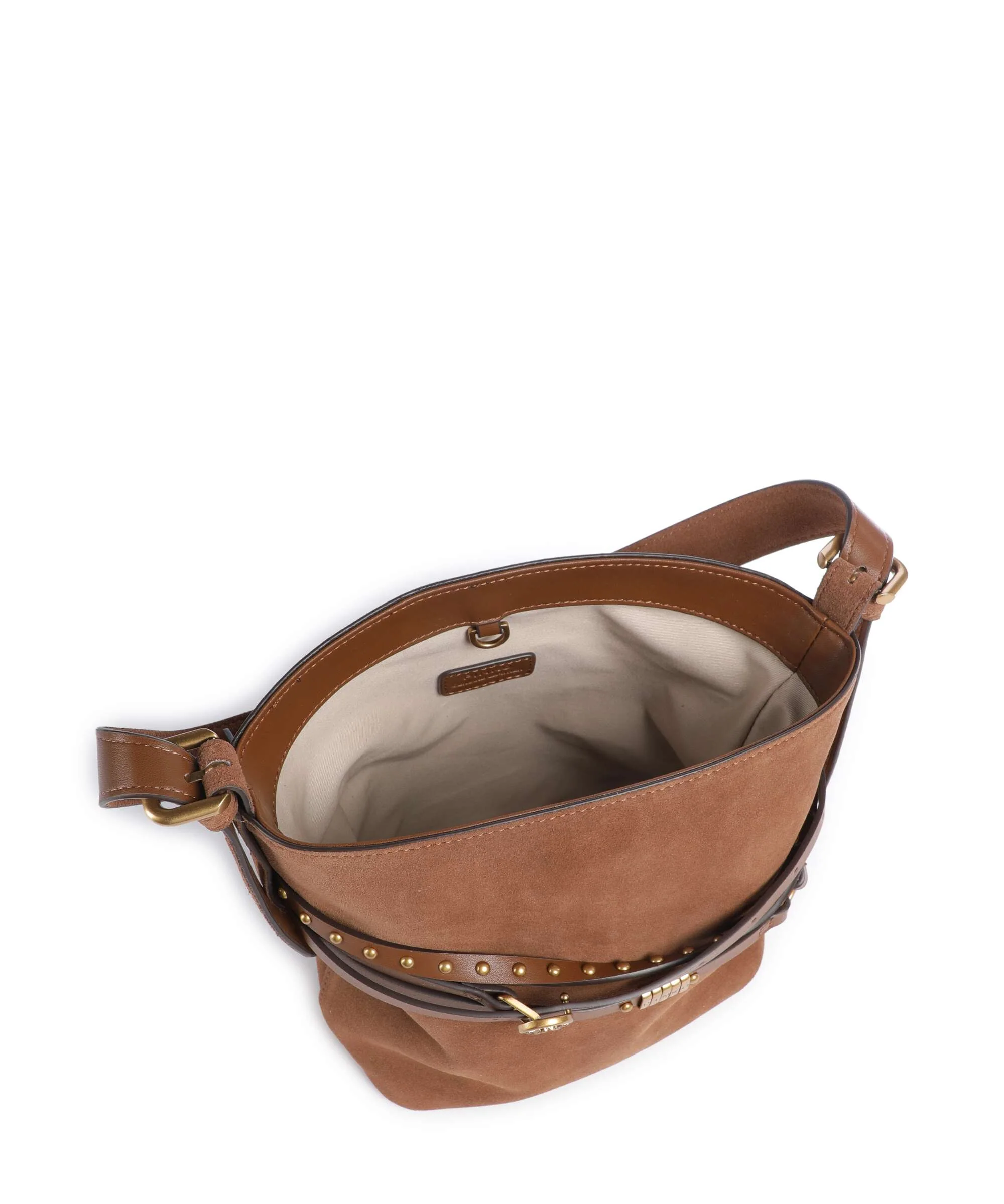 Pinko Belt Mini Bucket bag marrone/leone/antique gold - Image 6