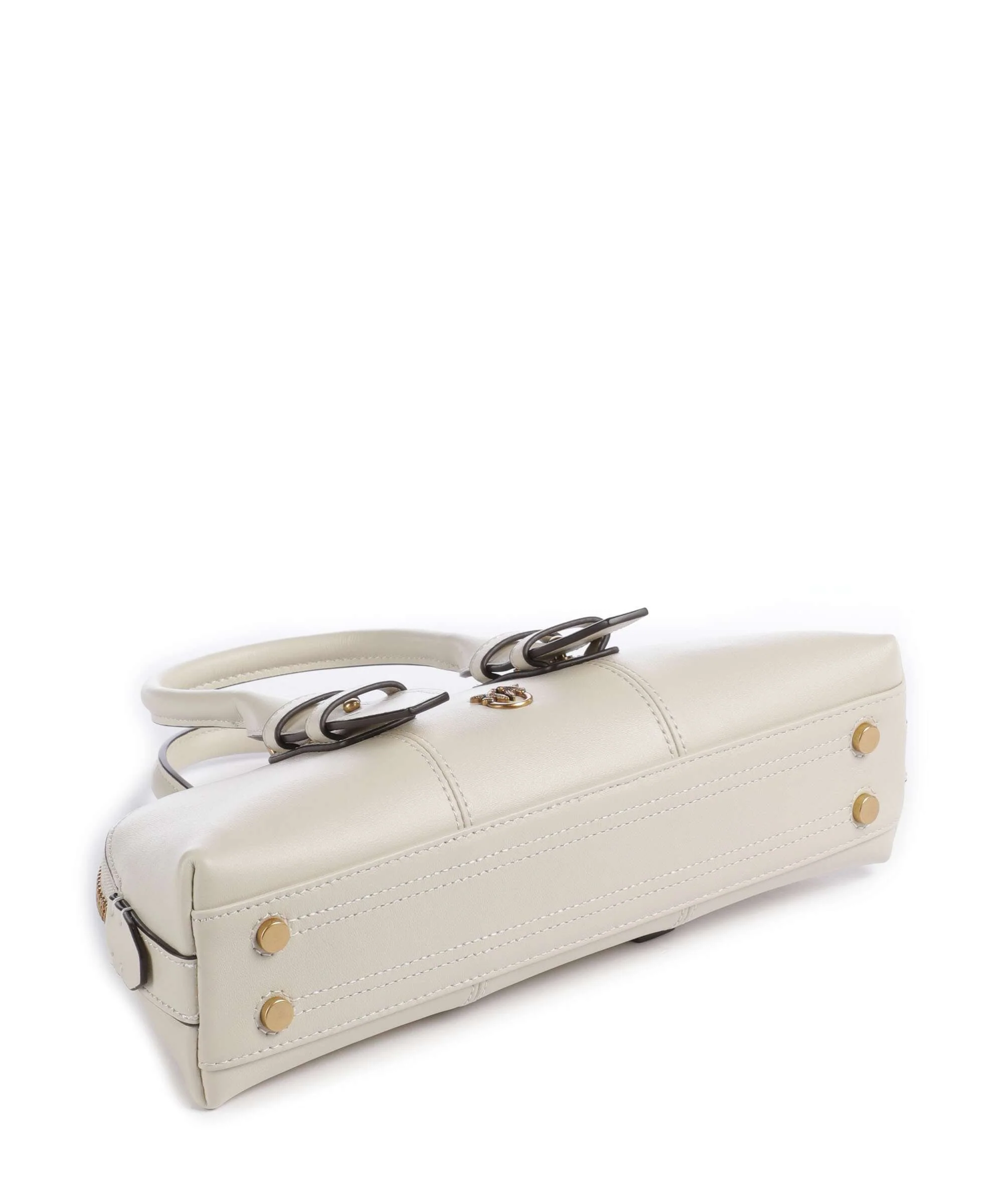 Pinko Bowling Horizontal Handbag bianco seta/antique gold - Image 5