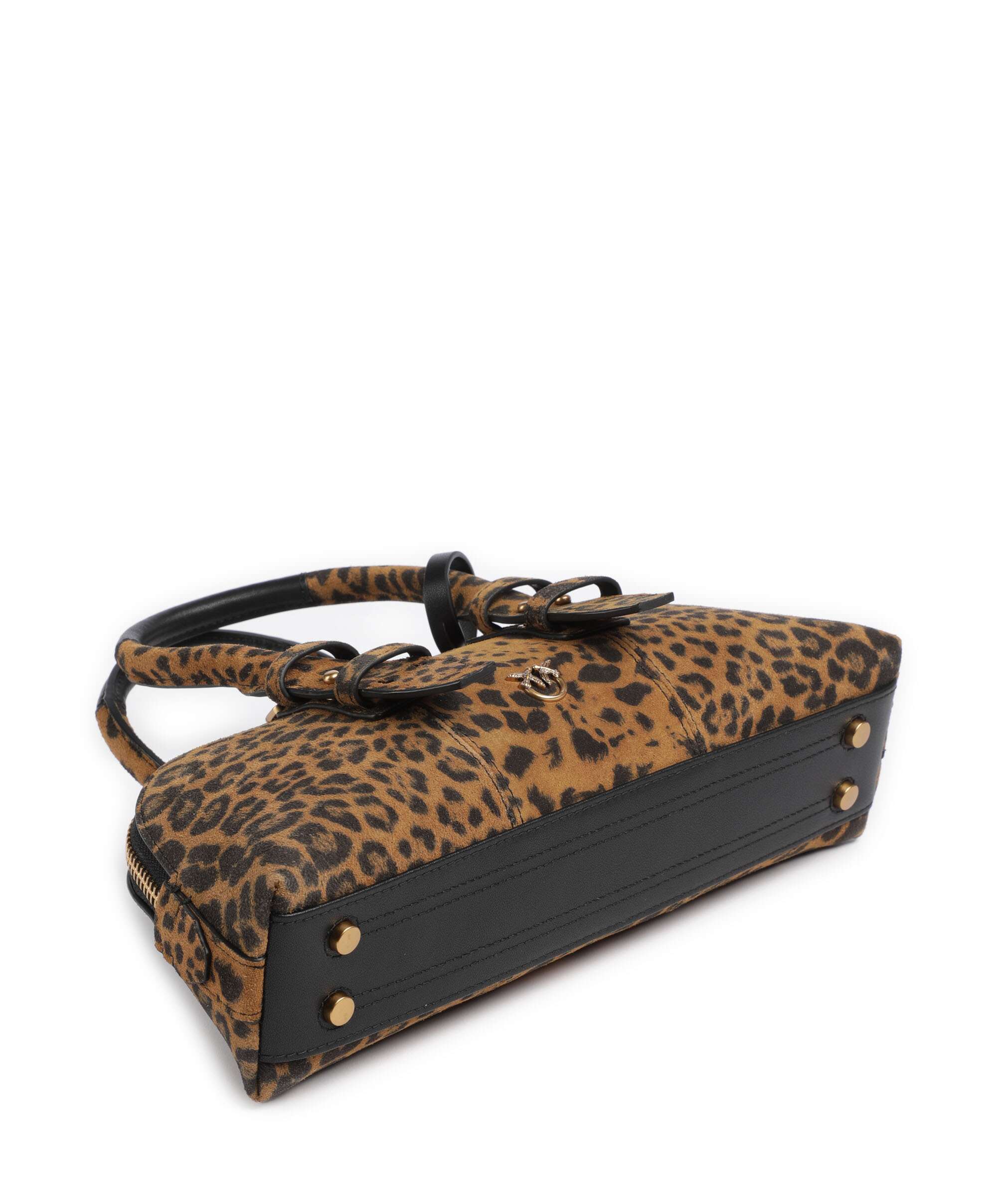 Pinko Bowling Horizontal Handbag maculato/marrone/antique gold - Image 5