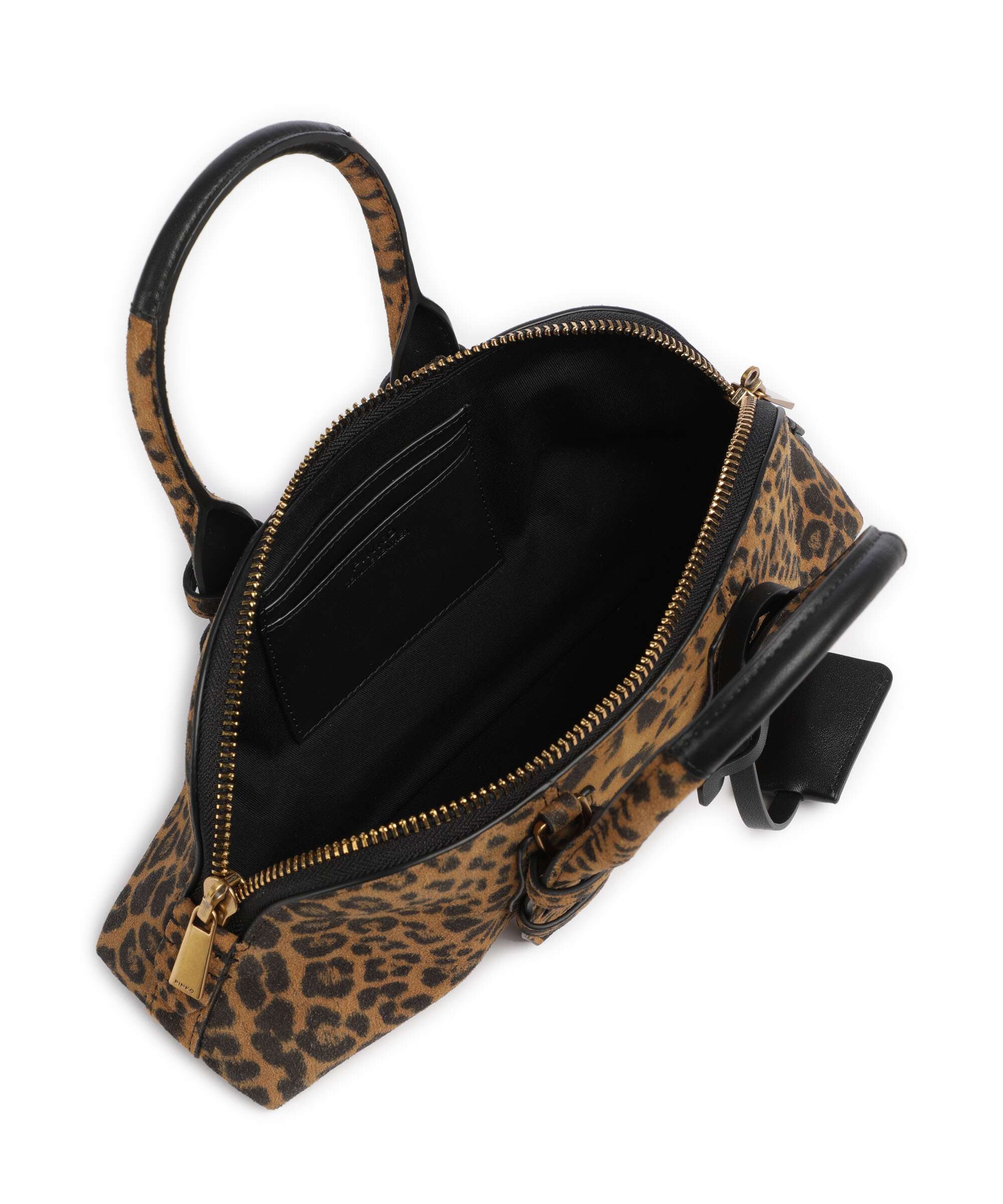 Pinko Bowling Horizontal Handbag maculato/marrone/antique gold - Image 6
