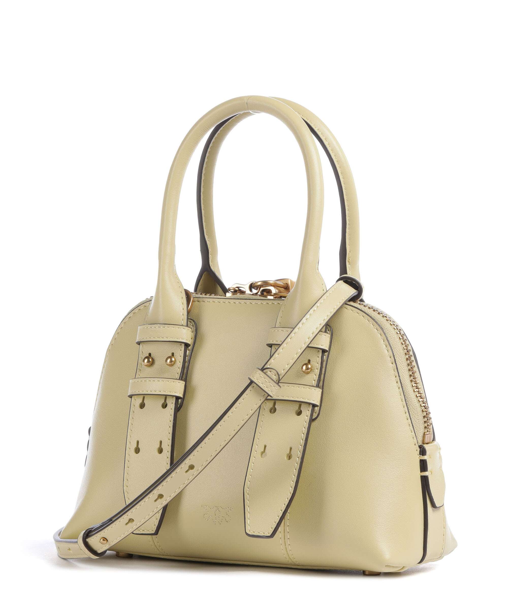 Pinko Bowling Mini Handbag giallo vaniglia/antique gold - Image 3