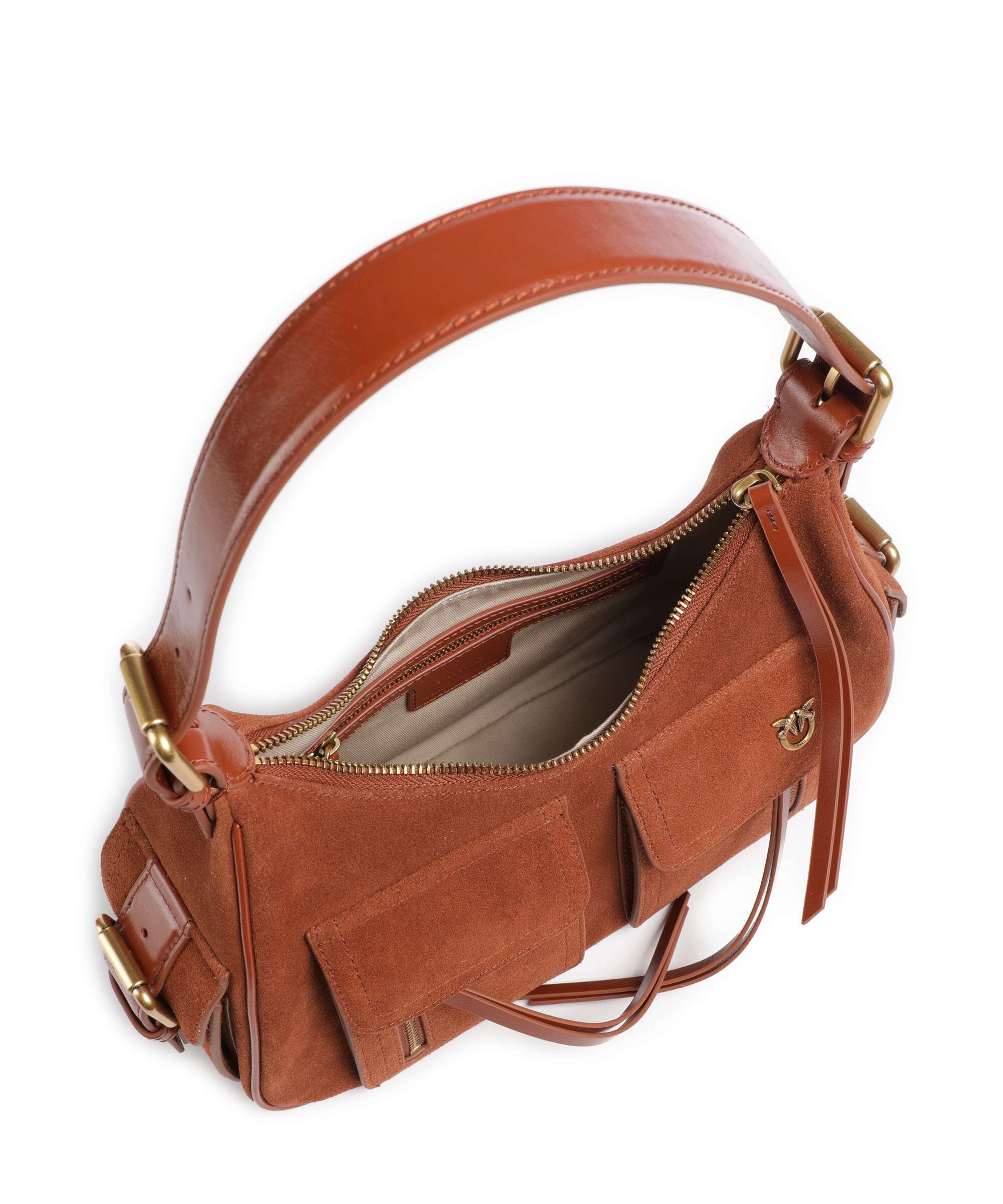 Pinko Cargo Classic Shoulder bag arabo/antique gold - Image 6