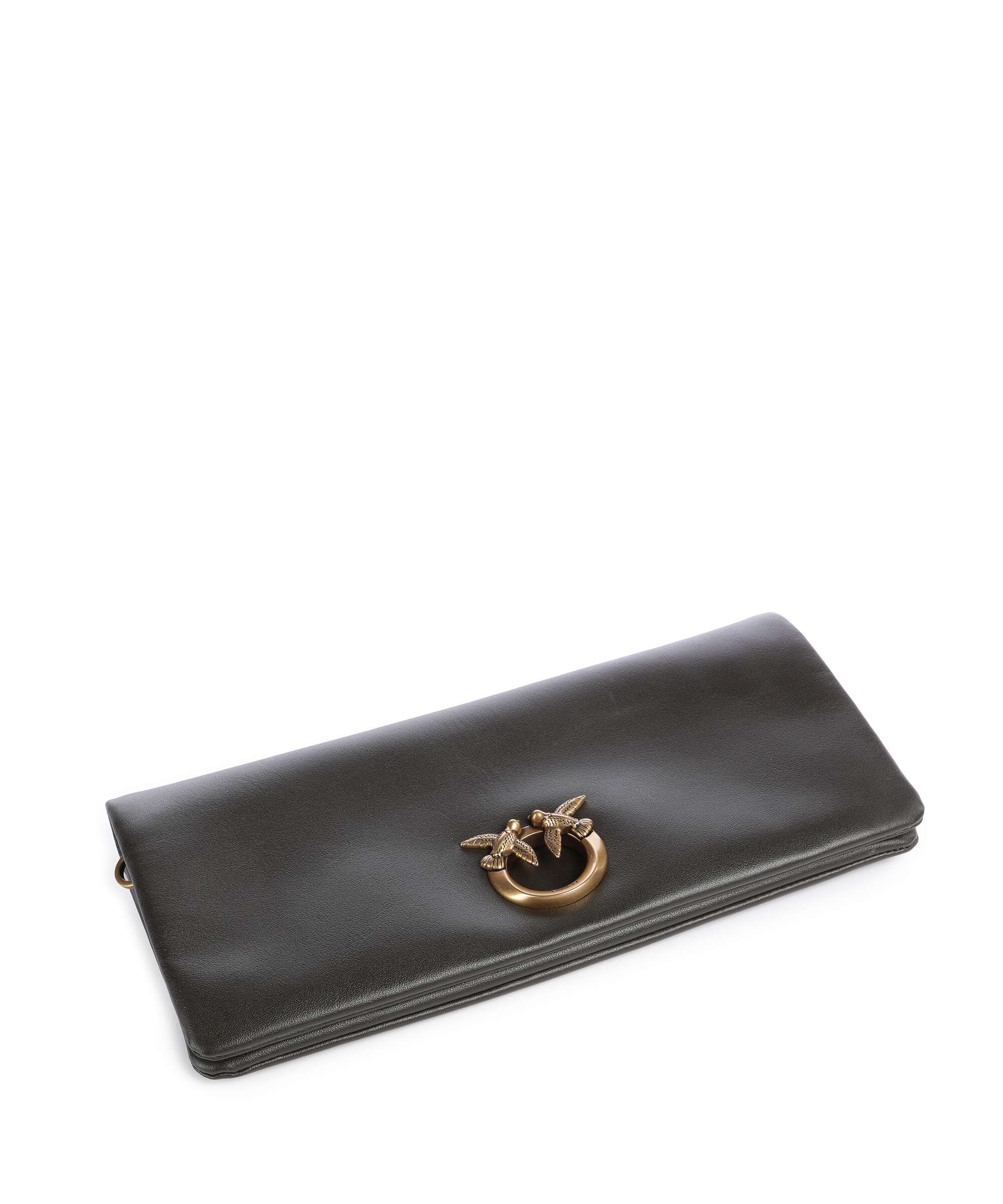 Pinko Click Soft Classic Crossbody bag verde fango/antique gold - Image 4