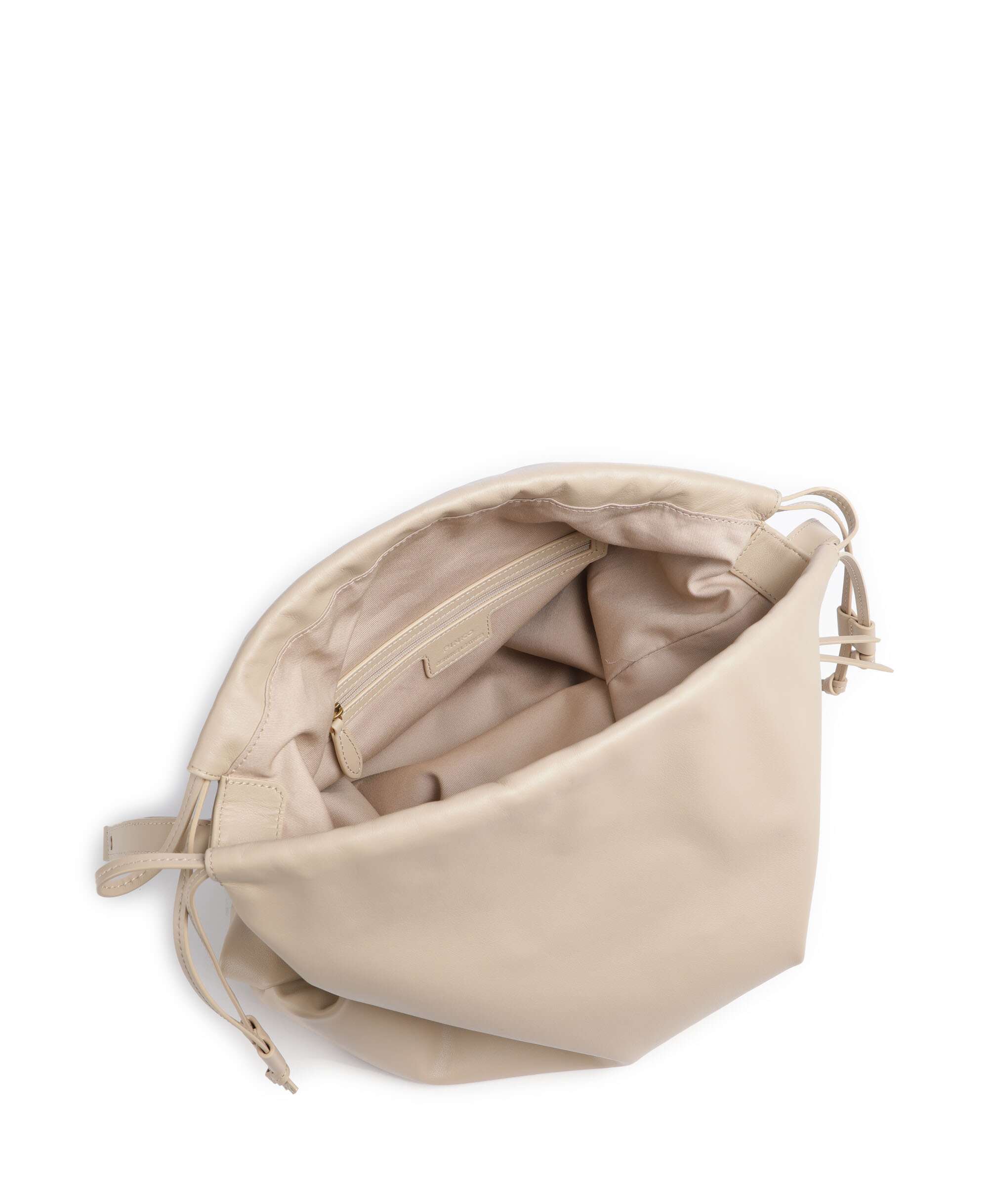 Pinko Extra Slouchy Bucket bag beige/grigio fumo/antique gold - Image 6
