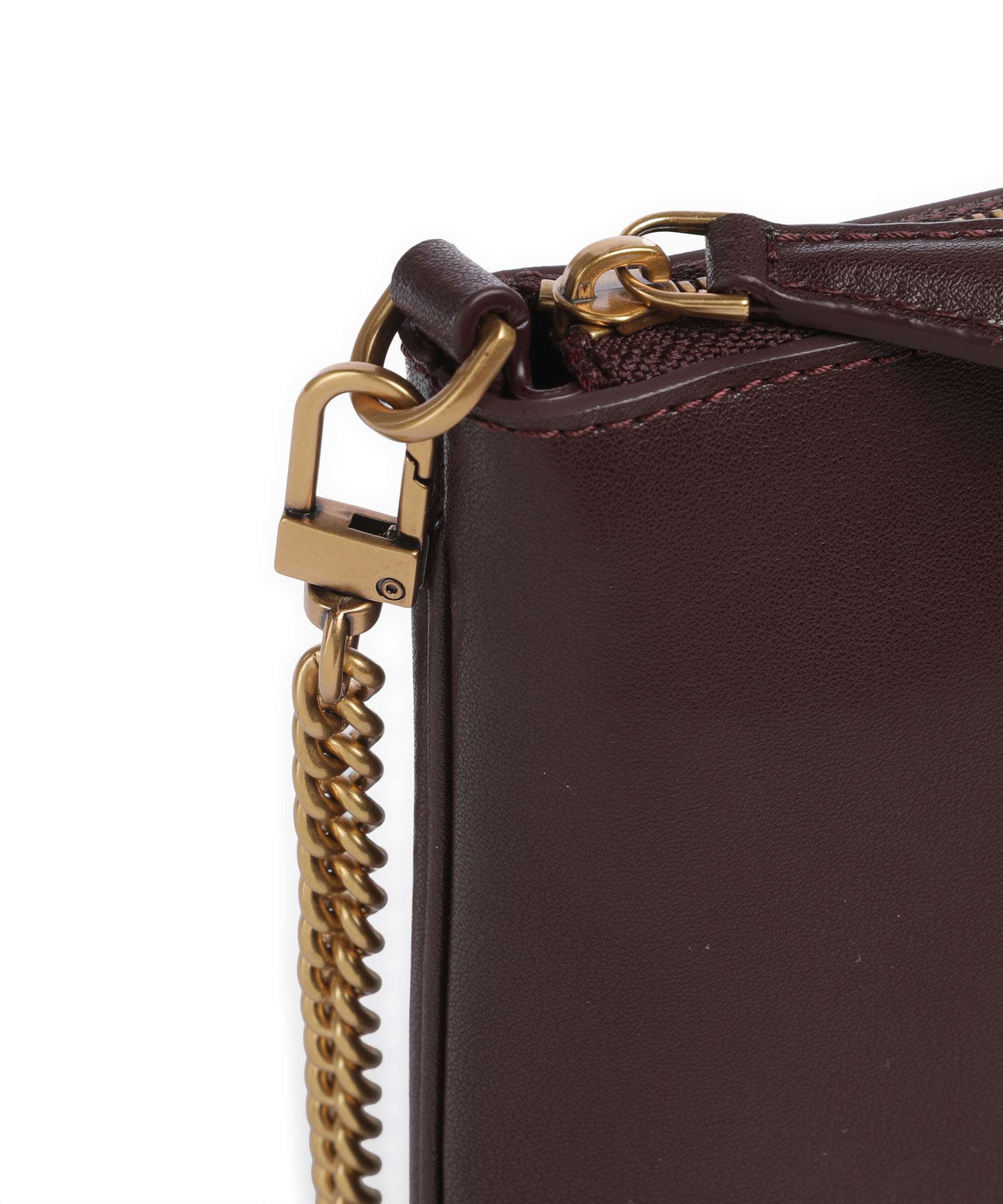 Pinko Flat Classic Crossbody bag uva di catawba/antique gold - Image 4