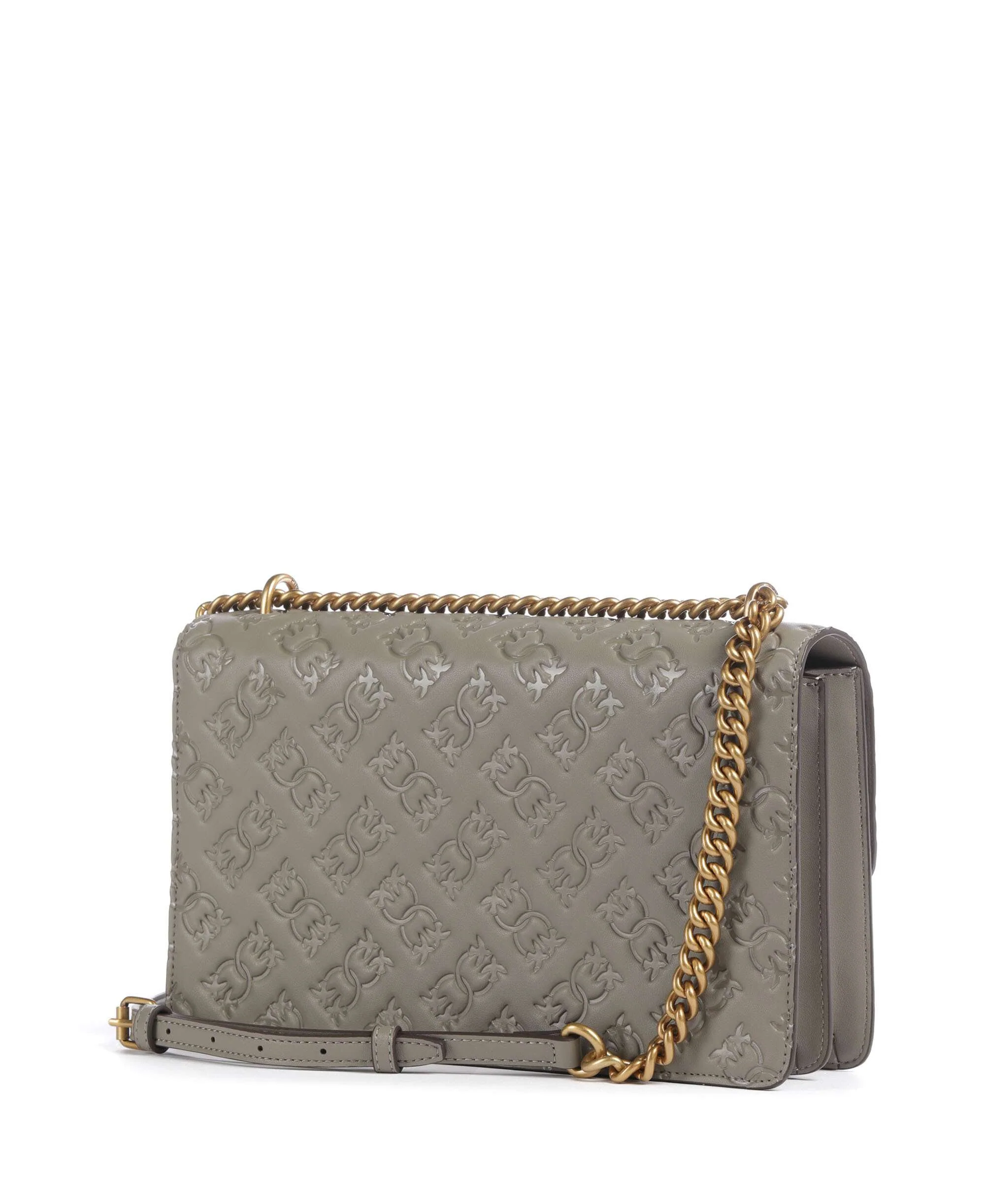 Pinko Love One Classic Shoulder bag noce/antique gold - Image 2