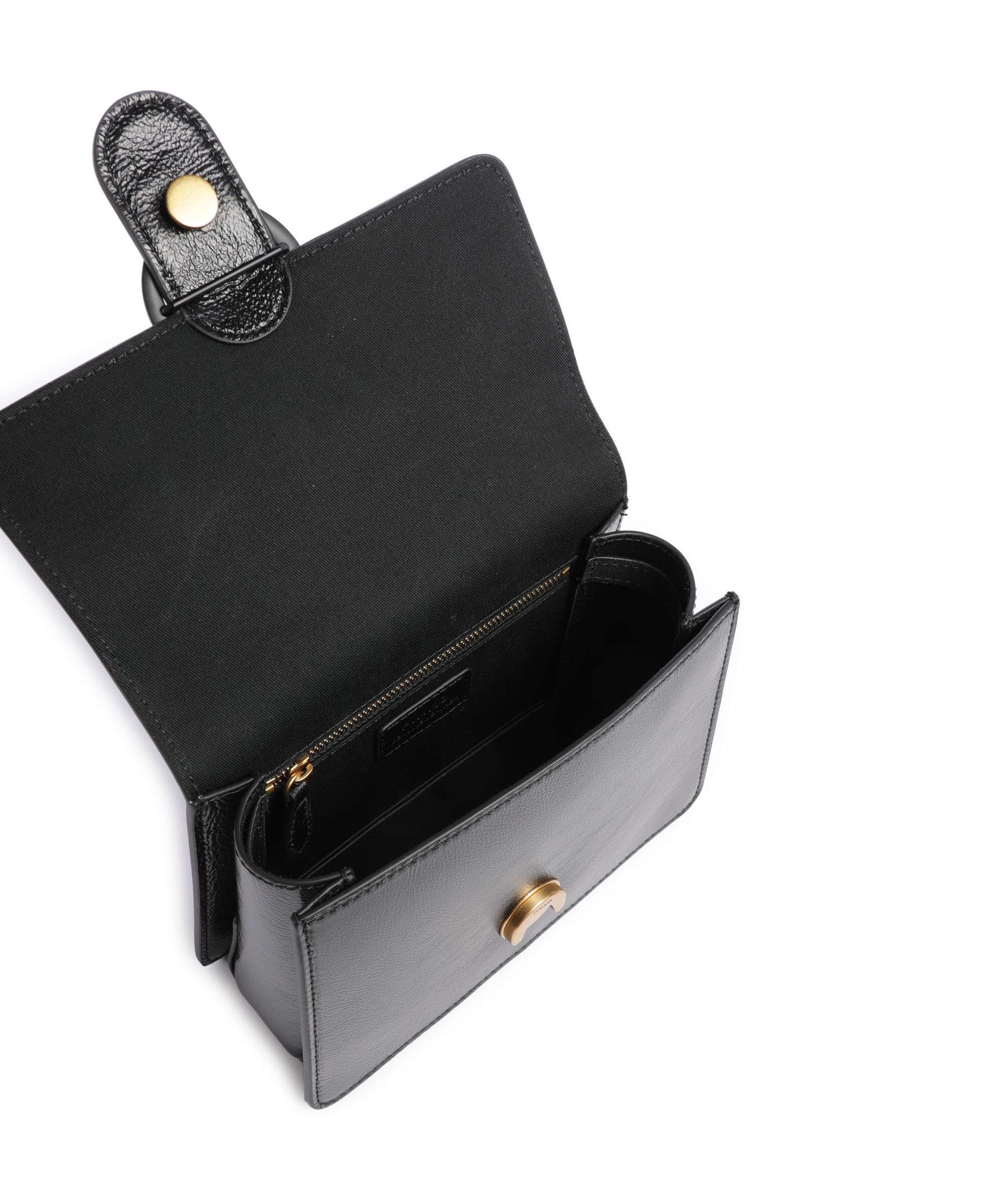 Pinko Love One Mini Handbag nero limousine block color - Image 6