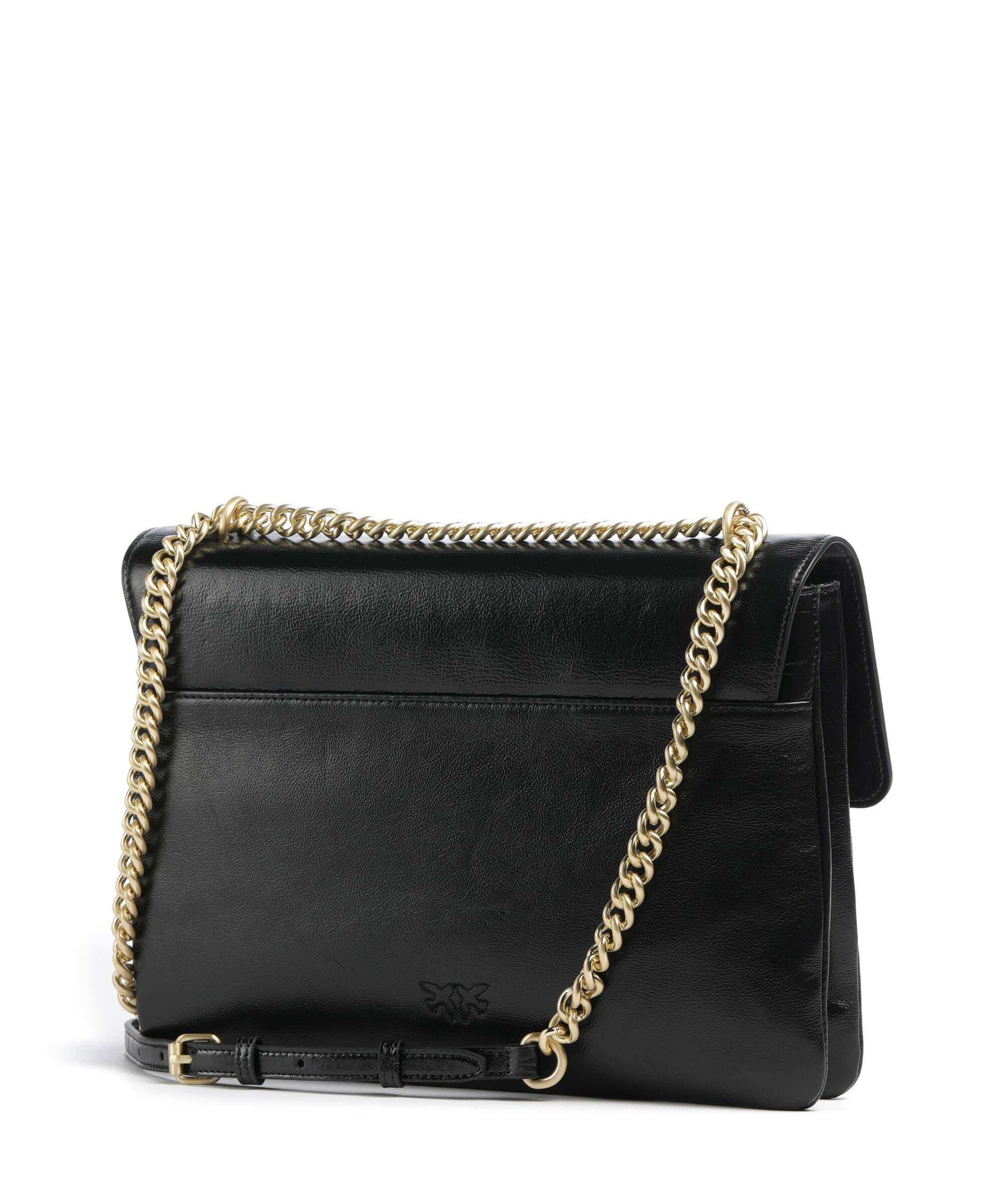 Pinko Love One Soft Big Shoulder bag nero limousine/matt gold - Image 2