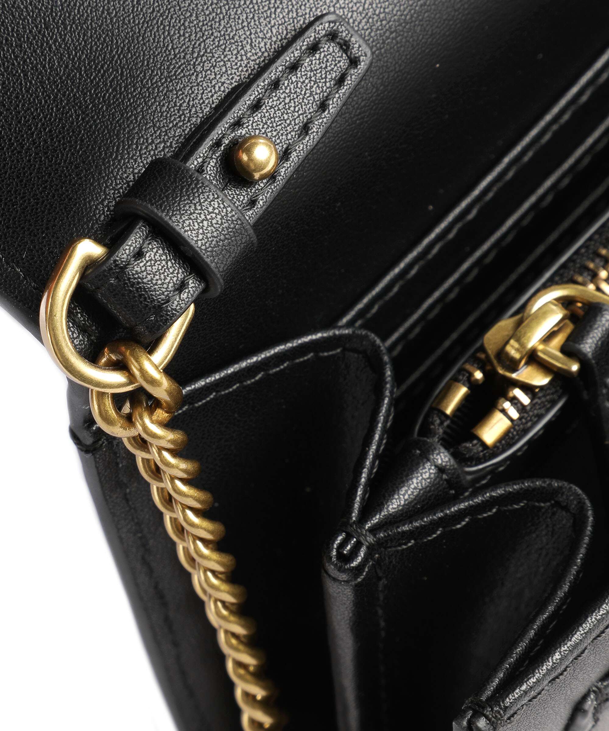 Pinko Love One Wallet nero/antique gold - Image 4