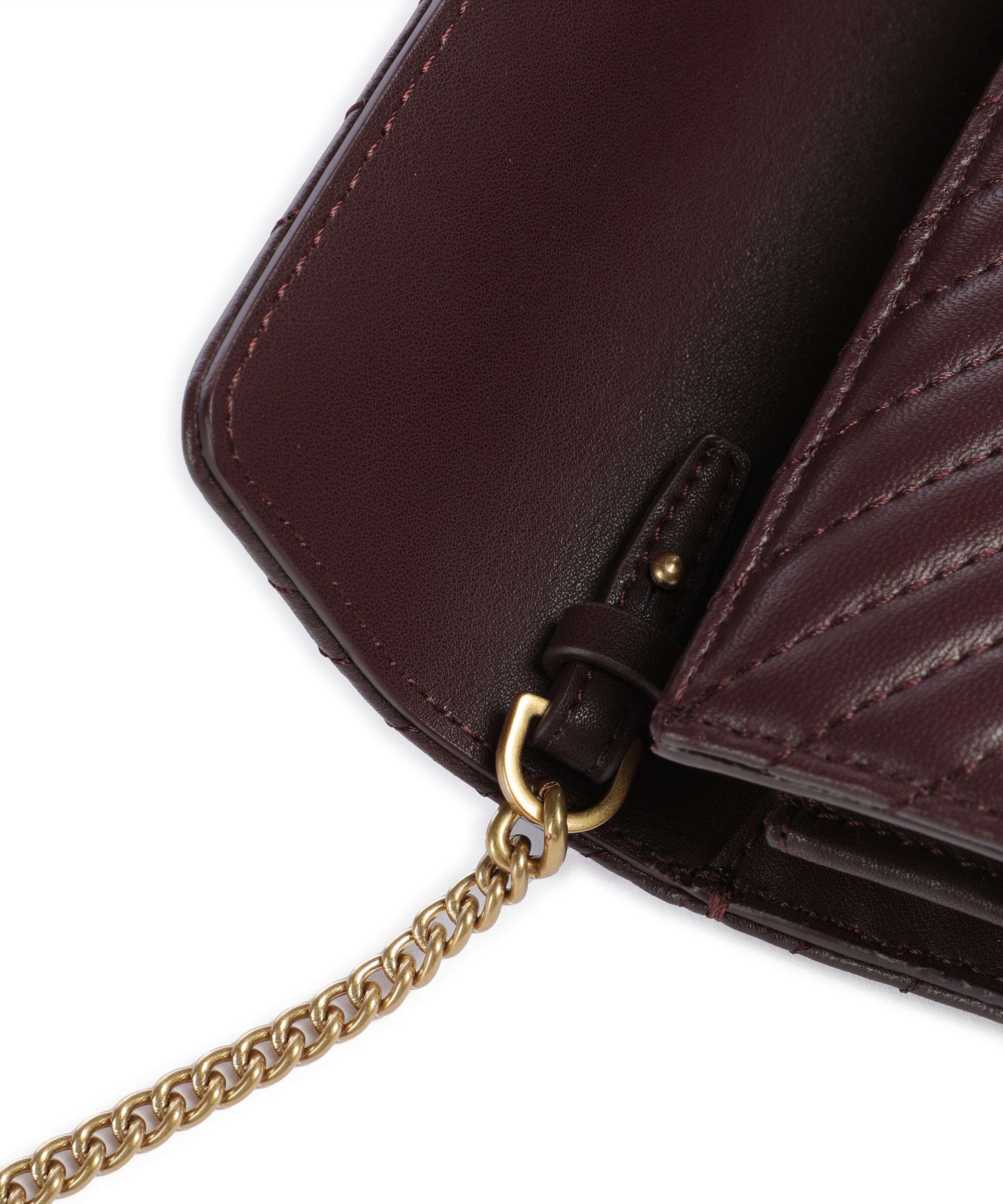 Pinko Love One Wallet uva di catawba/antique gold - Image 4