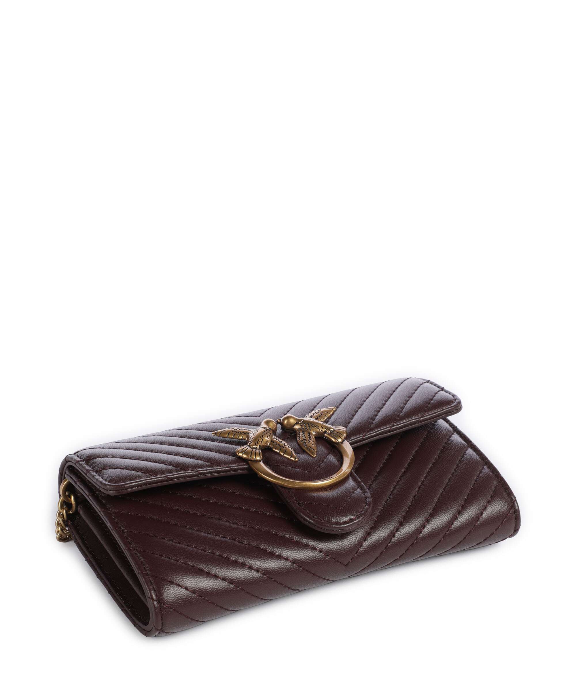 Pinko Love One Wallet uva di catawba/antique gold - Image 5