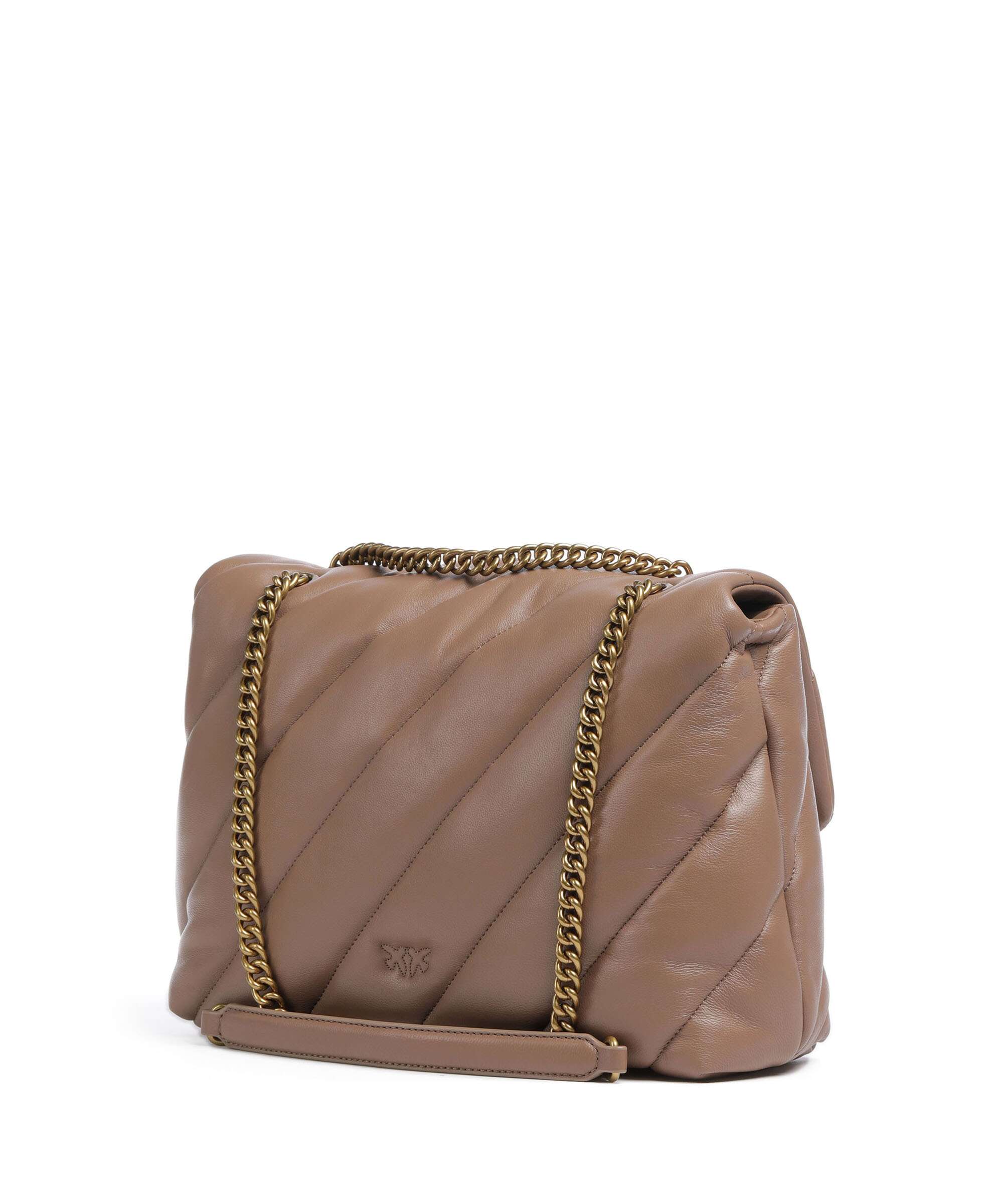 Pinko Love Puff Big Shoulder bag biscotto zenzero/antique gold - Image 2