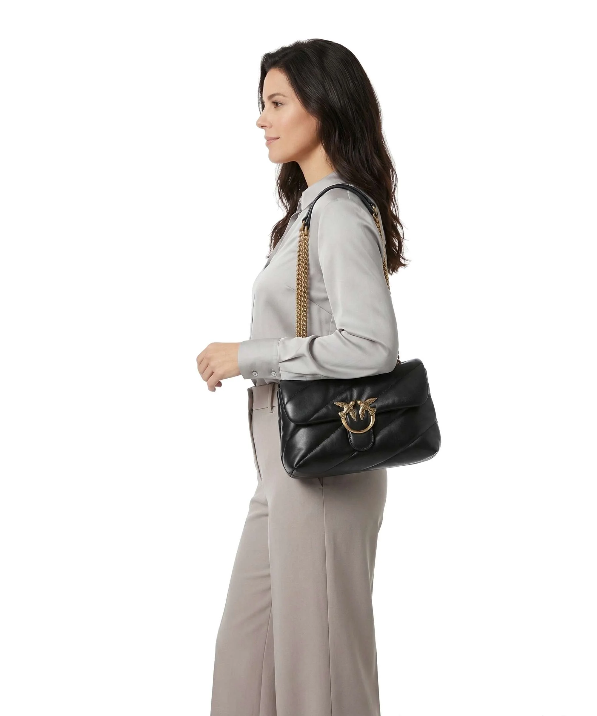 Pinko Love Puff Classic Shoulder bag nero - Image 3