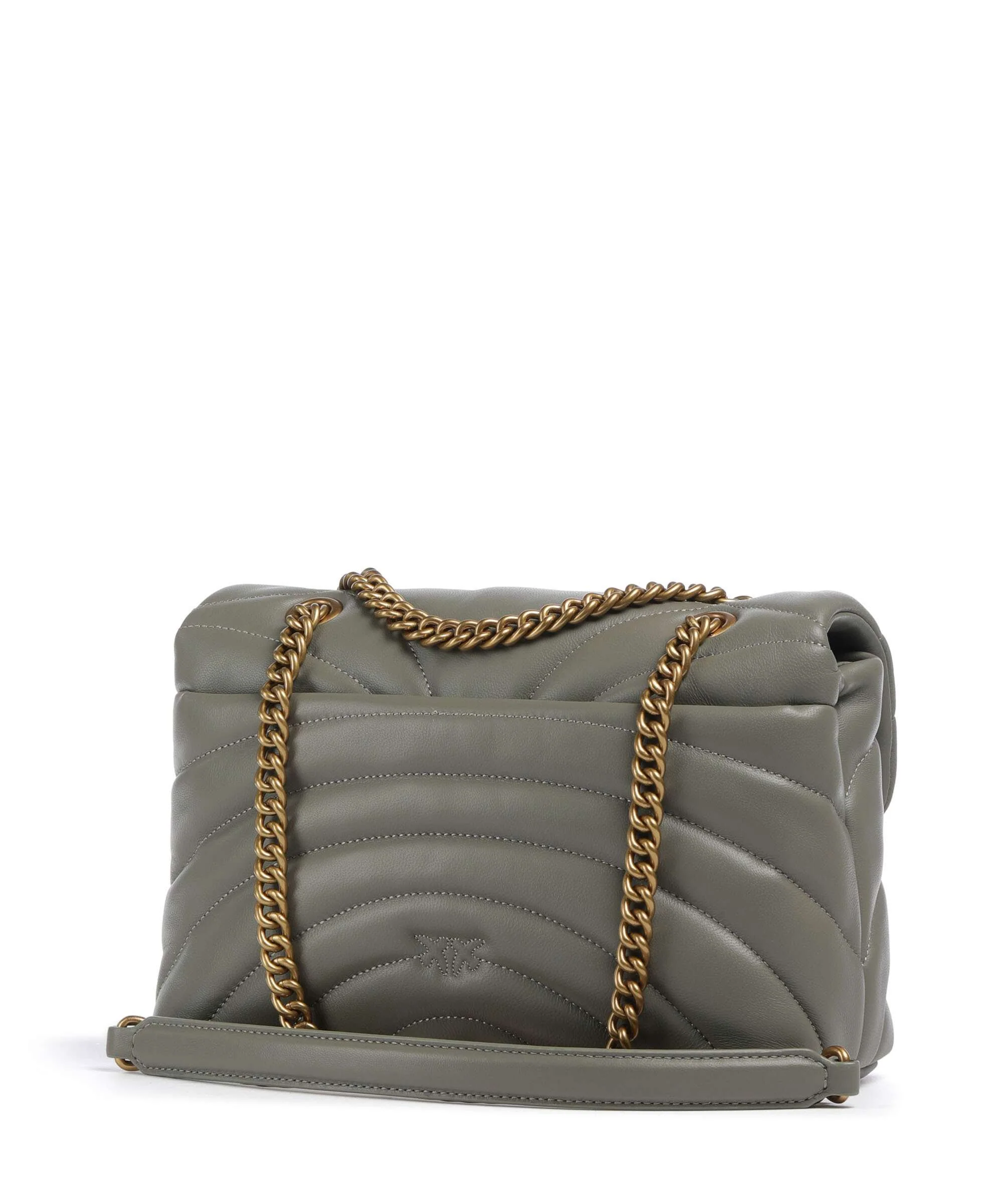 Pinko Love Puff Classic Shoulder bag verde vertiver/antique gold - Image 2