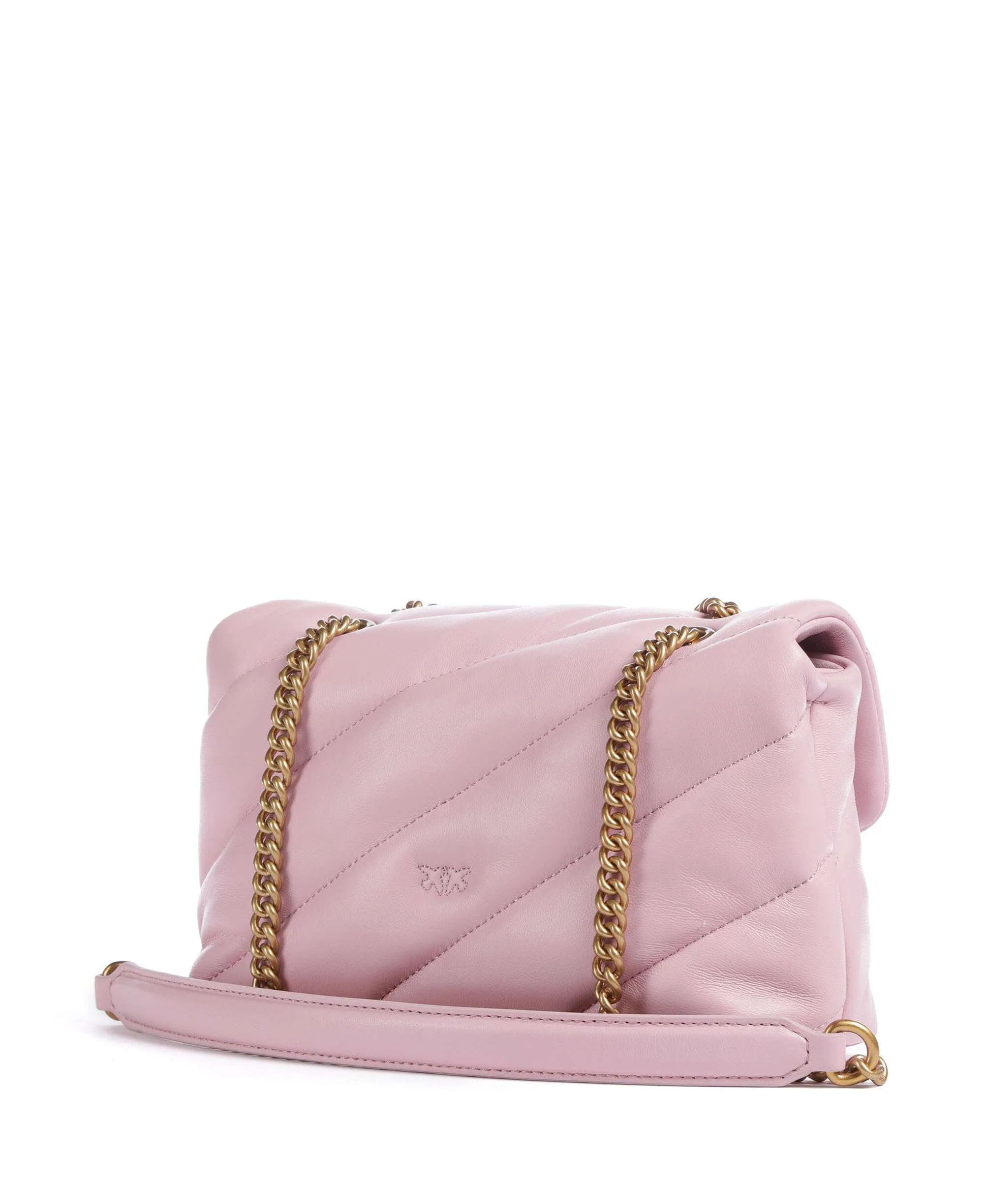 Pinko Love Puff Mini Shoulder bag rosa chiaro/antique gold - Image 2