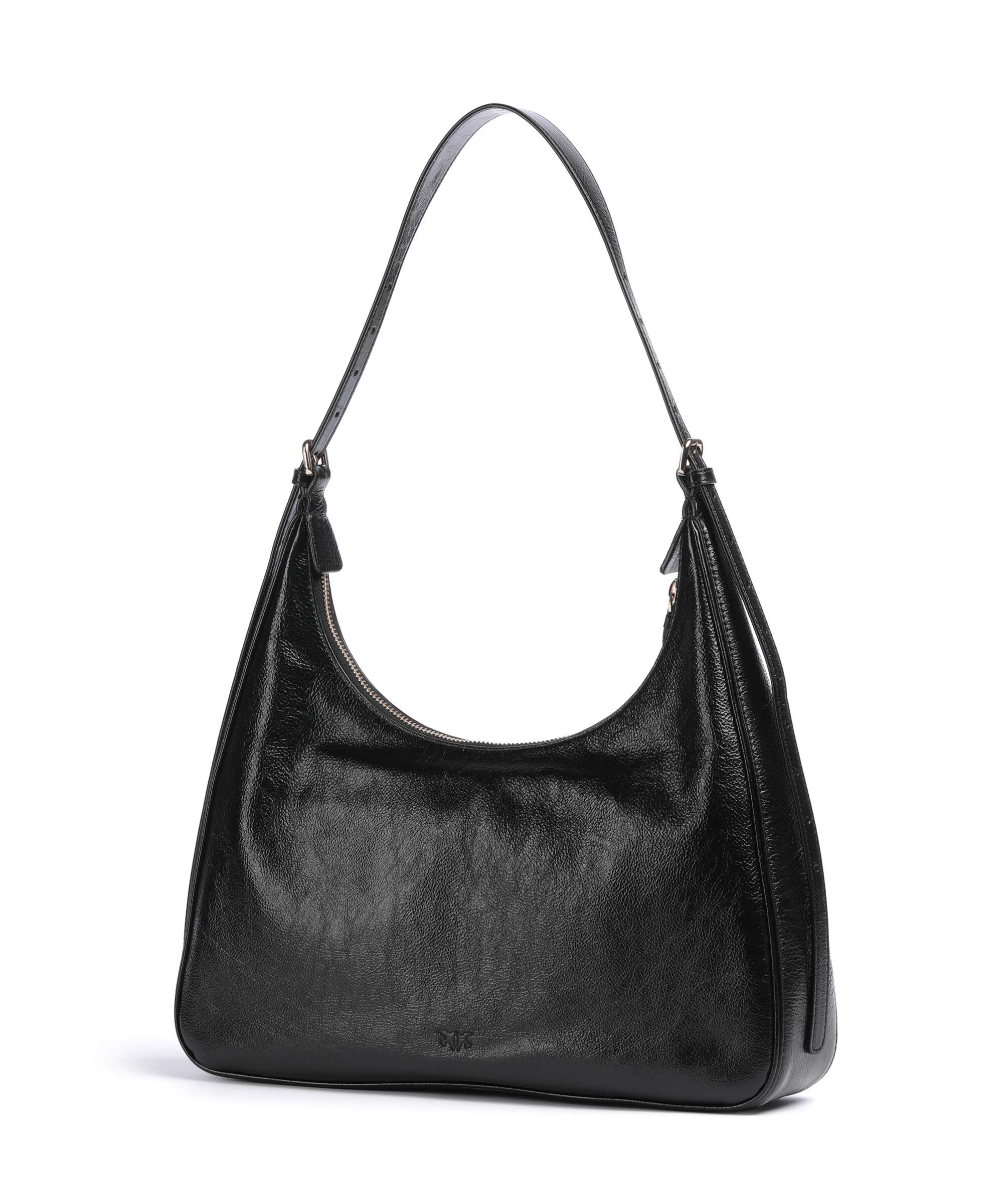 Pinko Miss Pinko Classic Hobo bag nero limousine/oro - Image 2