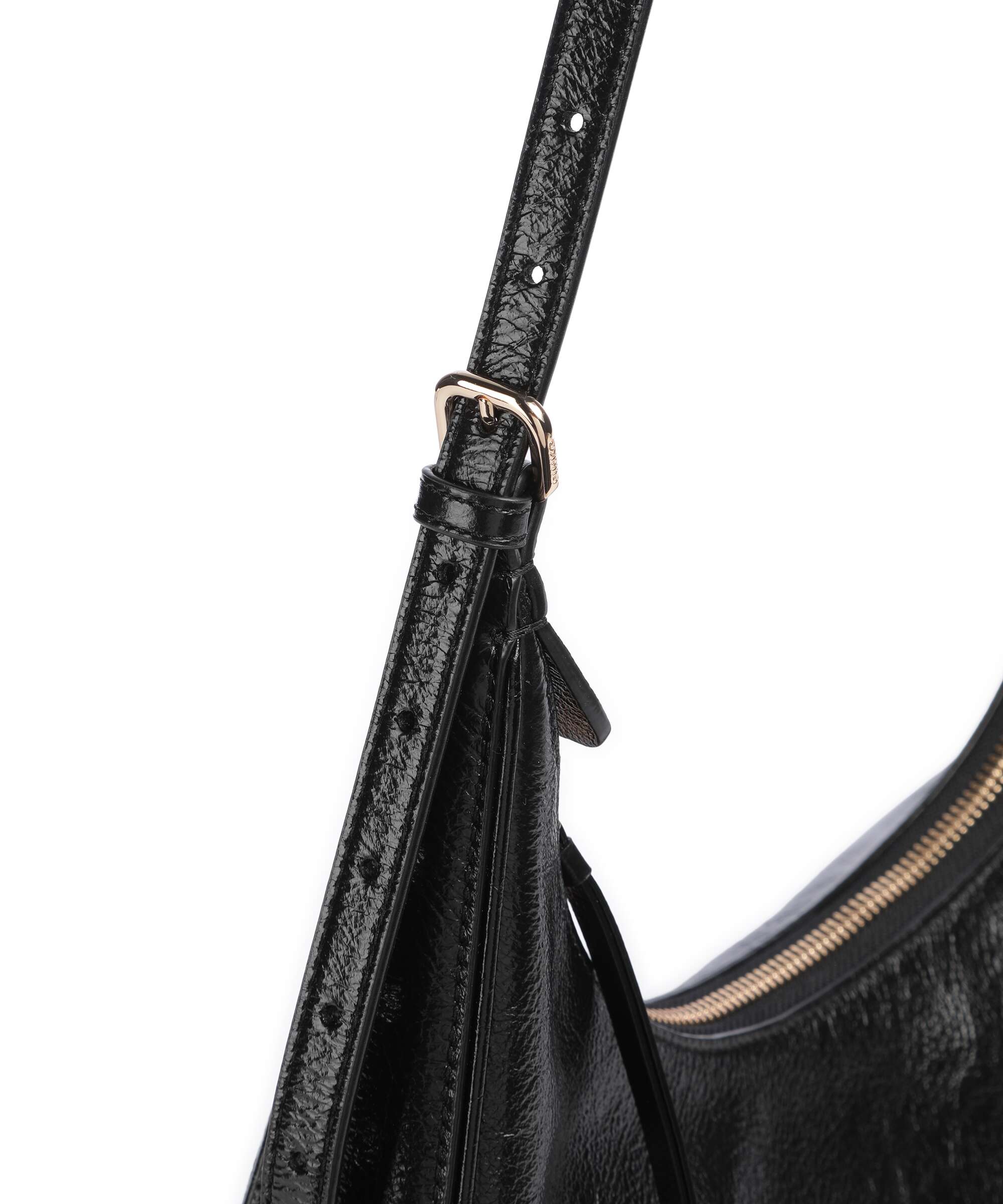 Pinko Miss Pinko Classic Hobo bag nero limousine/oro - Image 4