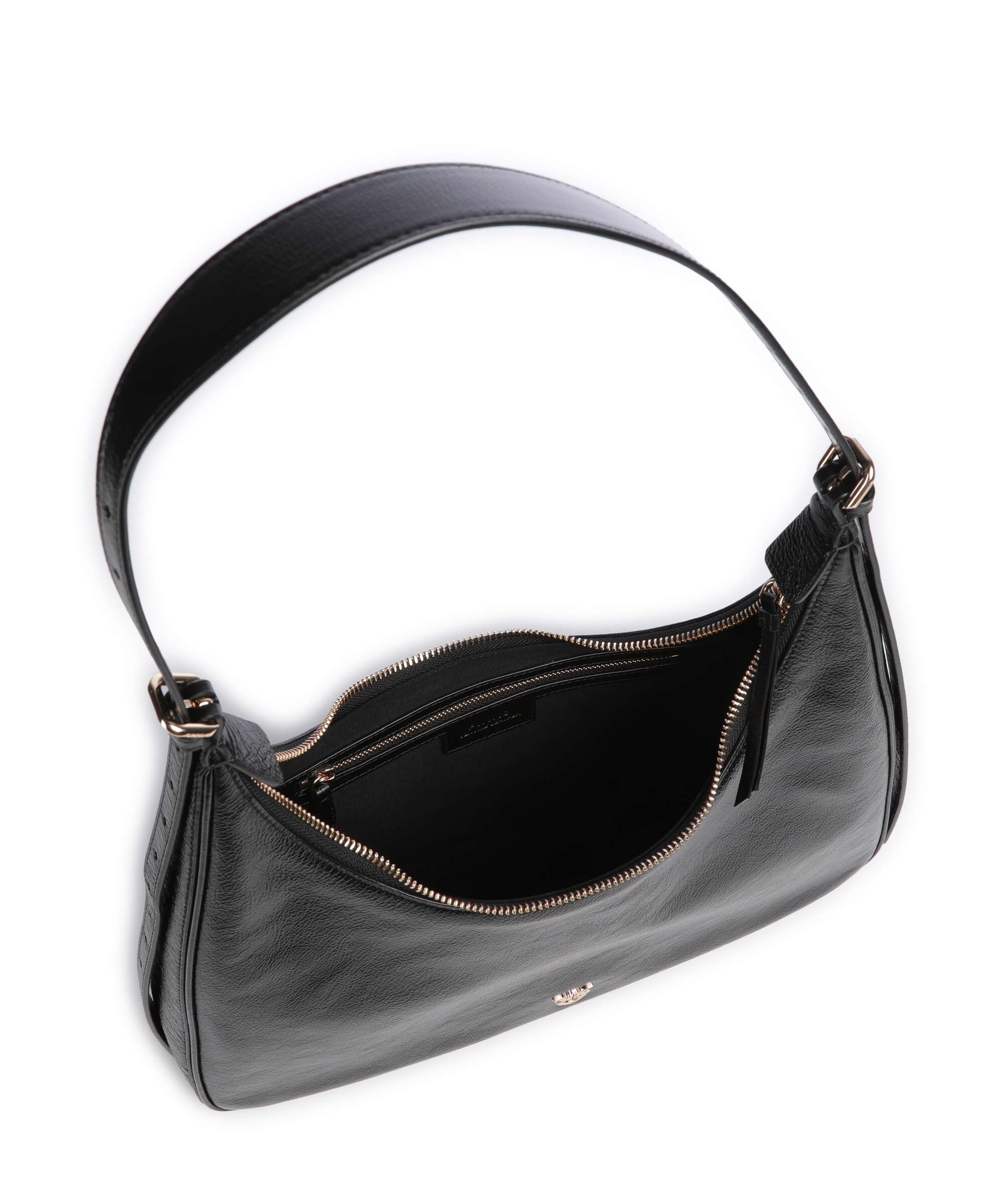 Pinko Miss Pinko Classic Hobo bag nero limousine/oro - Image 6