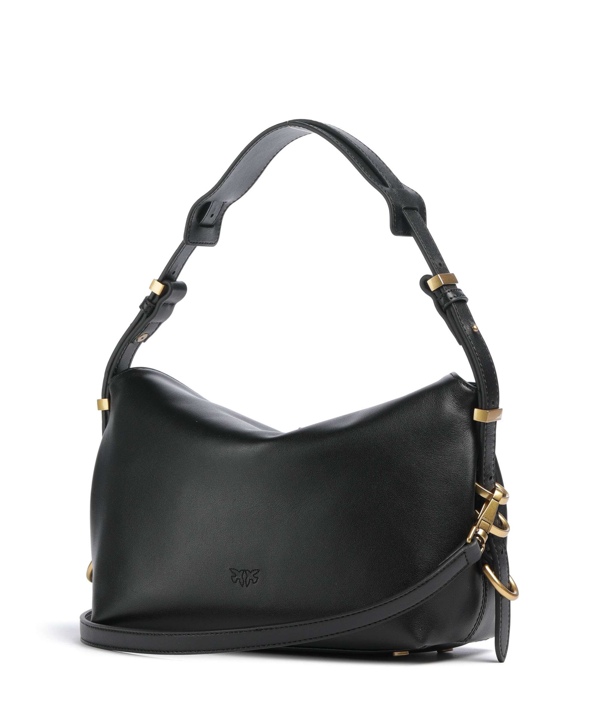 Pinko Saddle Horizontal Mini Shoulder bag nero/antique gold - Image 2