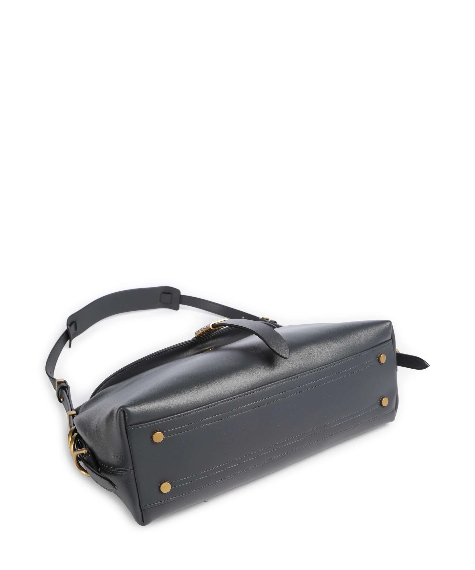 Pinko Saddle Shoulder bag grigio asfalto/antique gold - Image 5