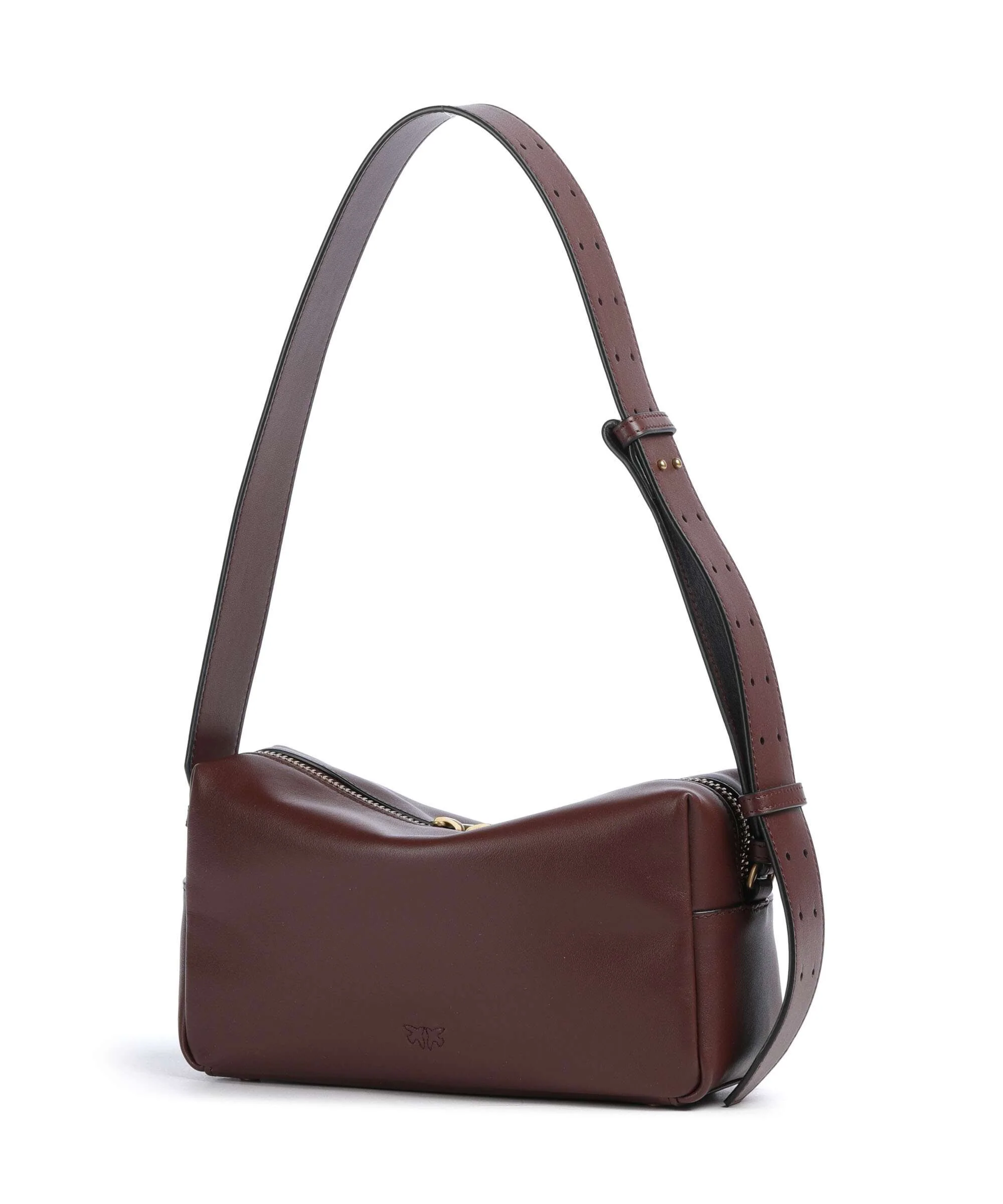 Pinko Shoulder bag burgundy wine/antique gold - Image 2