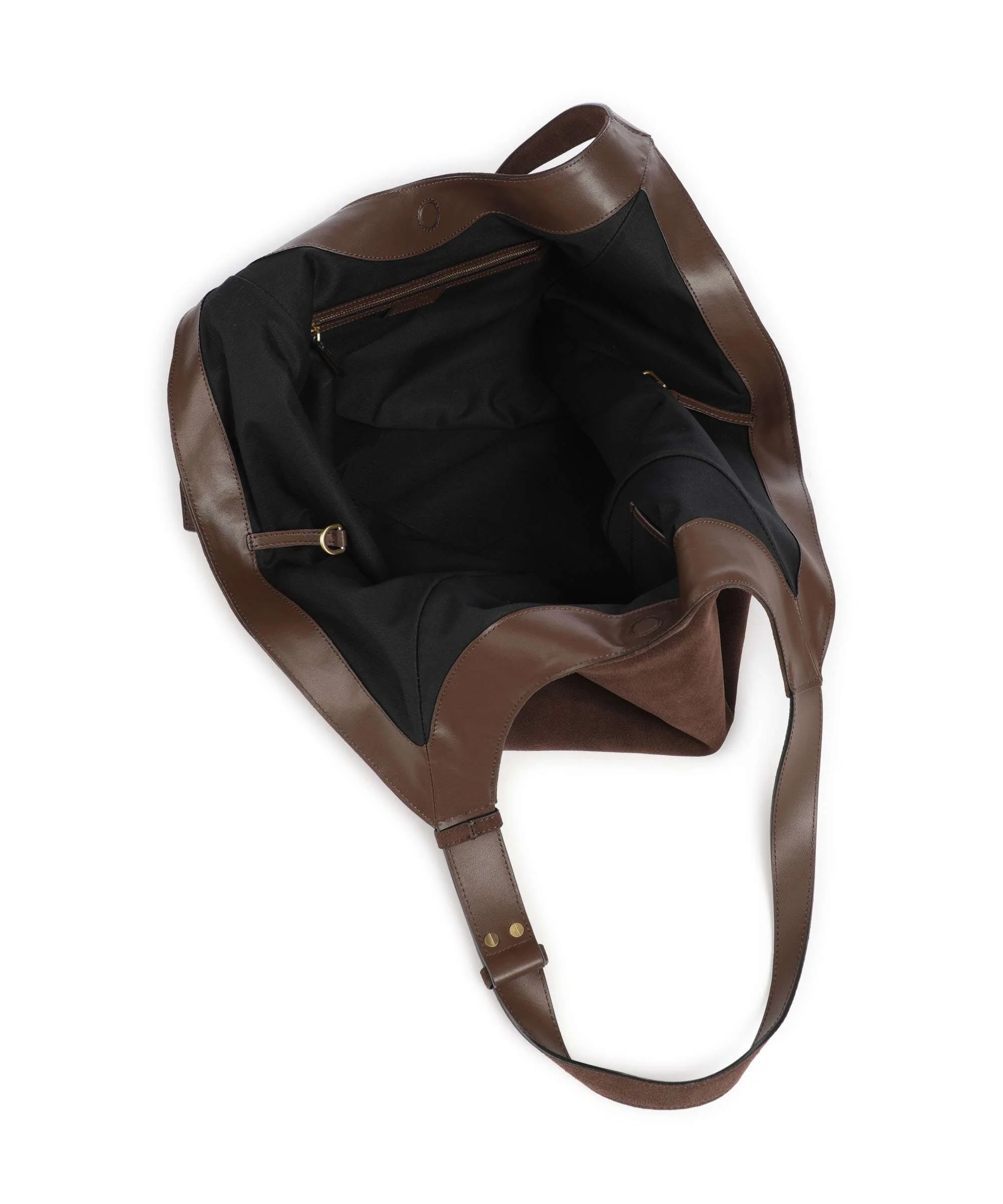 Pinko Tote bag marrone castano/matt gold - Image 6