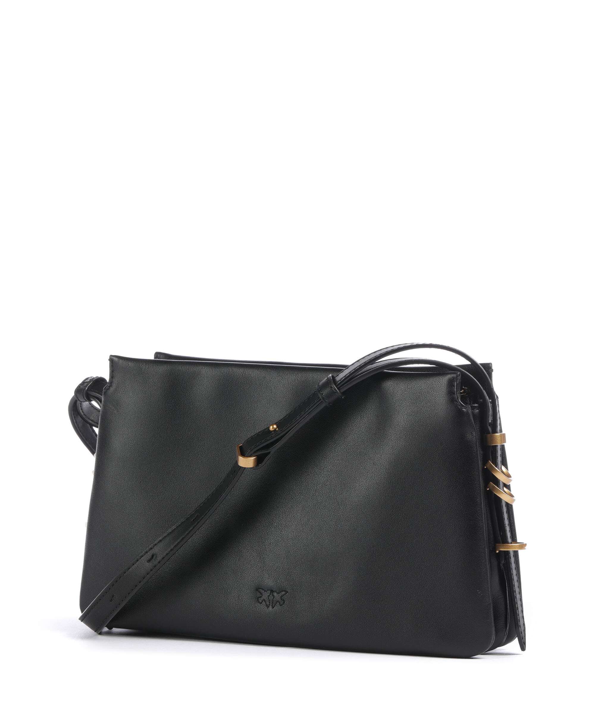 Pinko Triplet Mini Crossbody bag nero/antique gold - Image 2