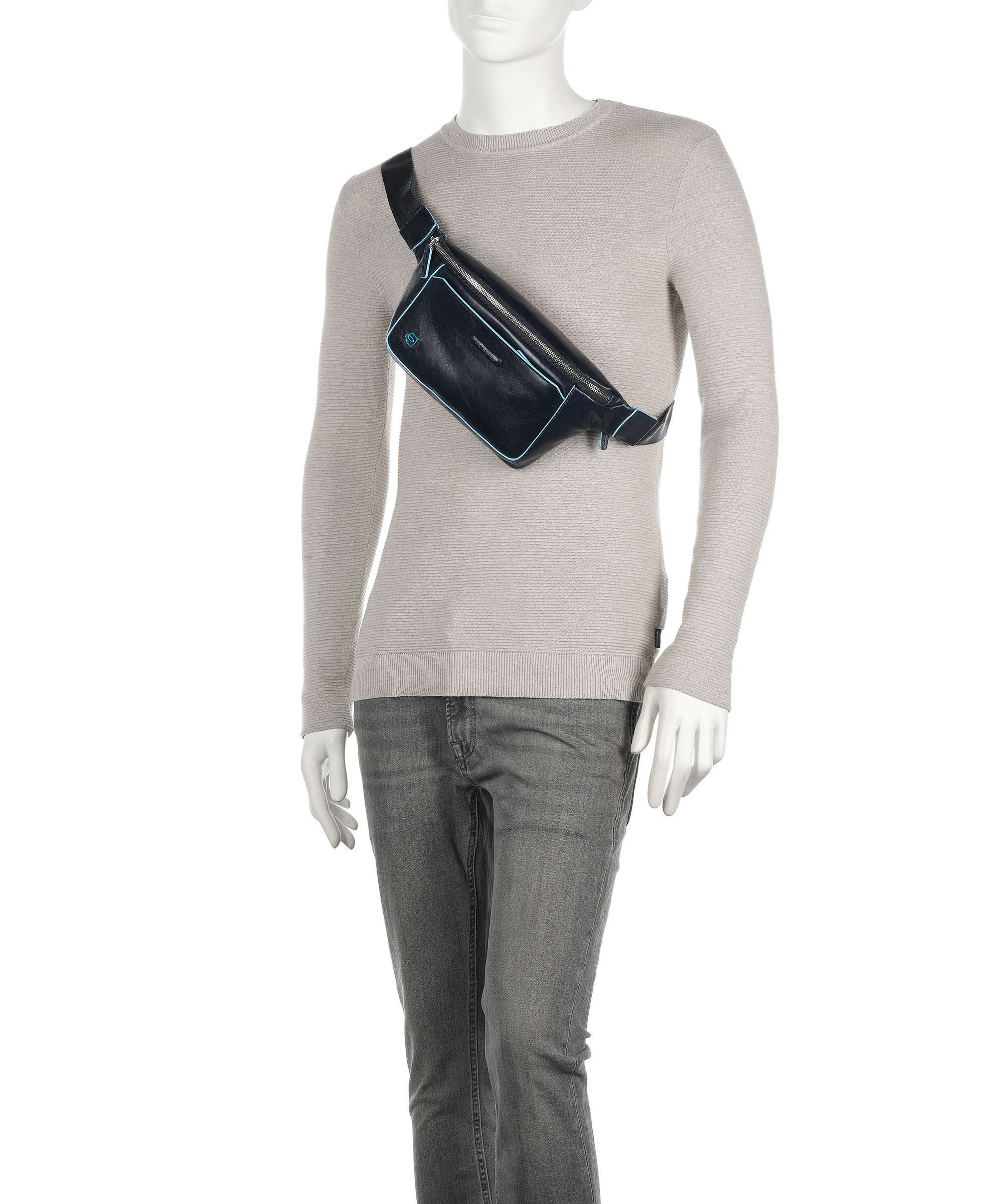 Piquadro Blue Square Belt bag blu - Image 3