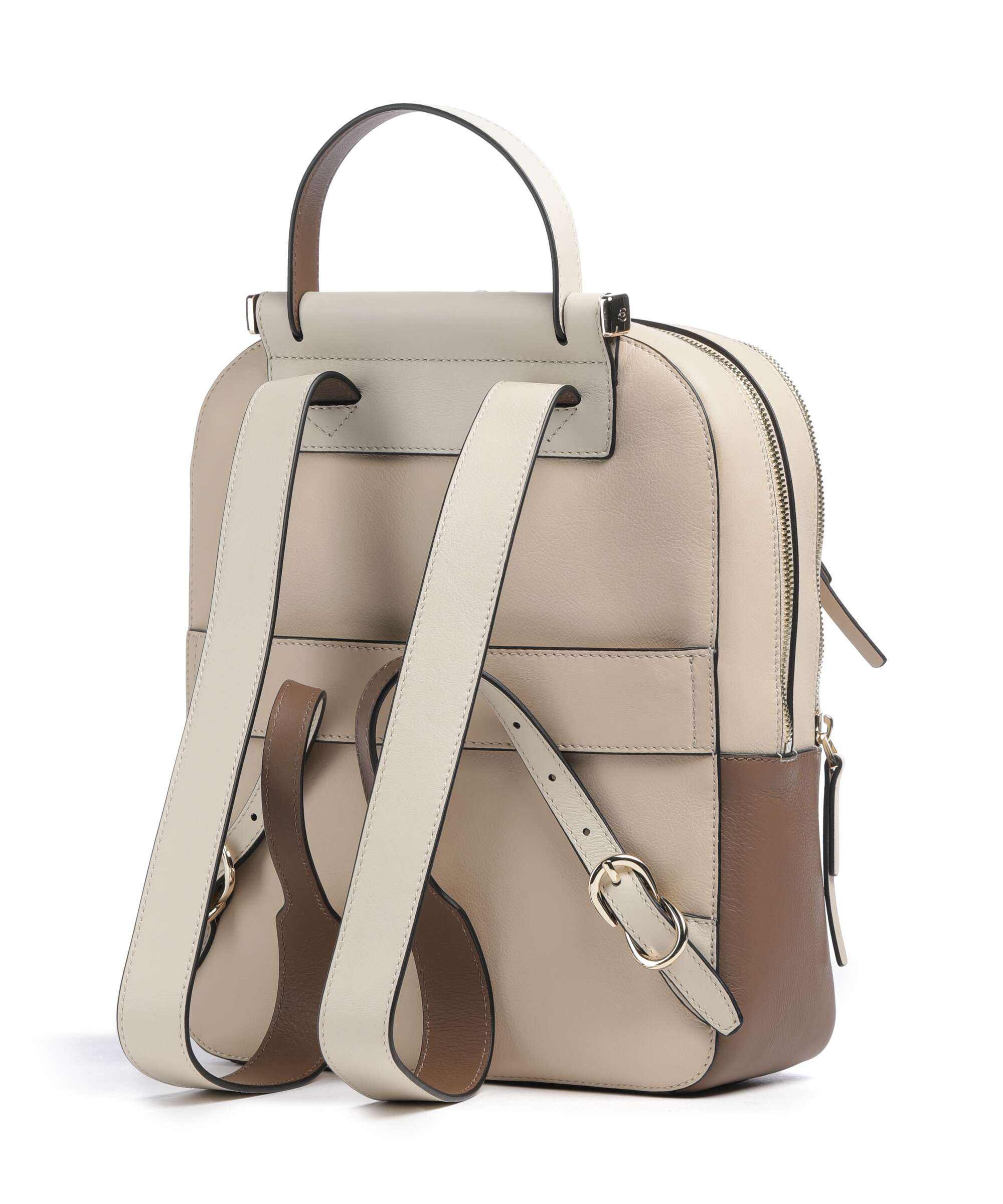 Piquadro Circle Backpack beige/cuoio - Image 2