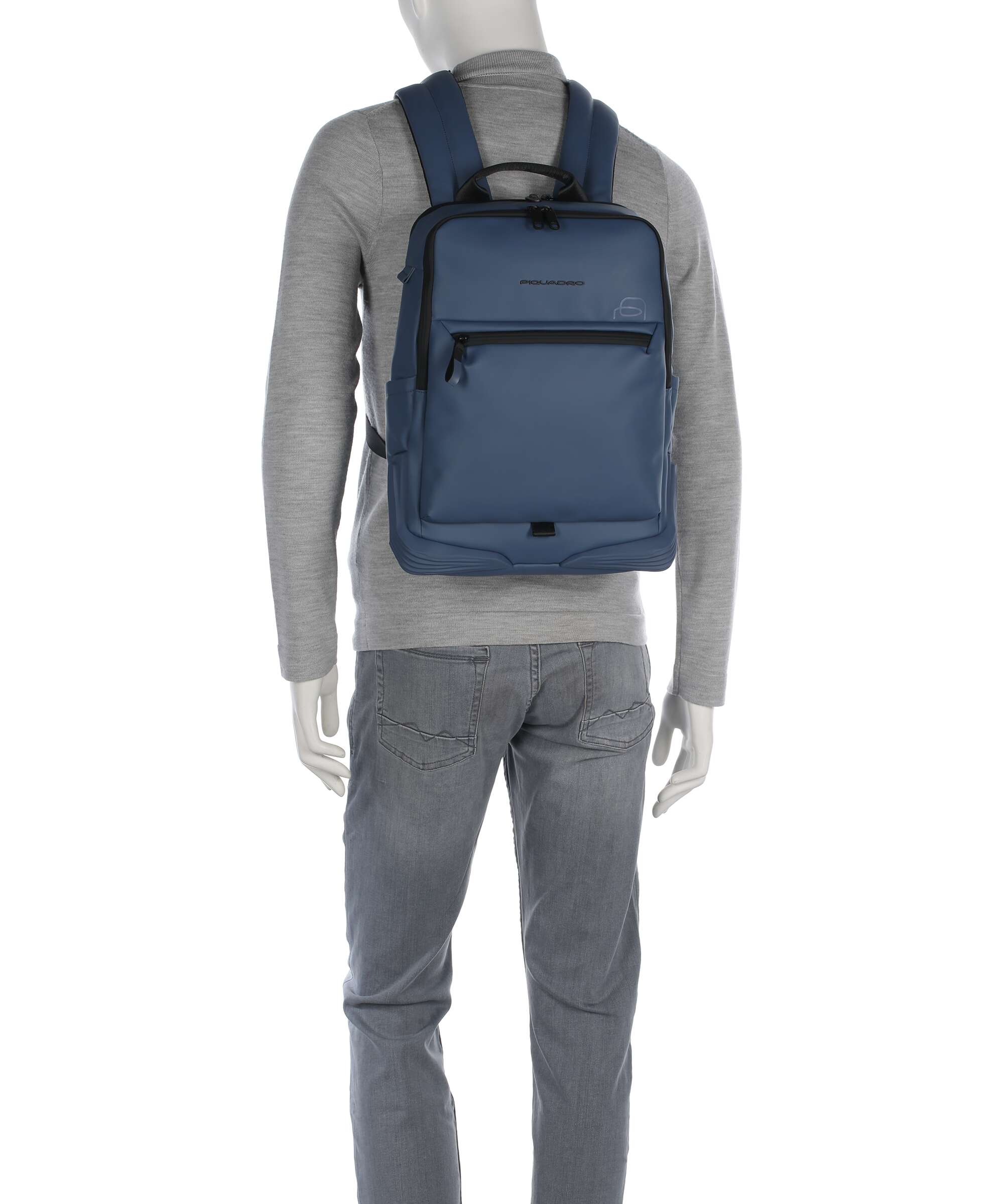 Piquadro Corner 2.0 Backpack avio - Image 4