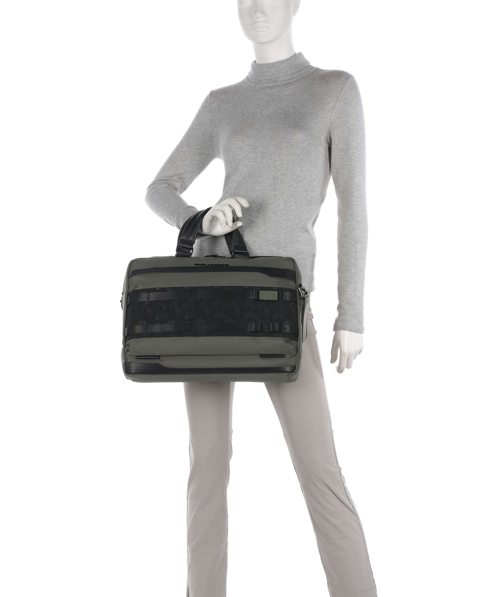 Piquadro FX Briefcase verde - Image 3