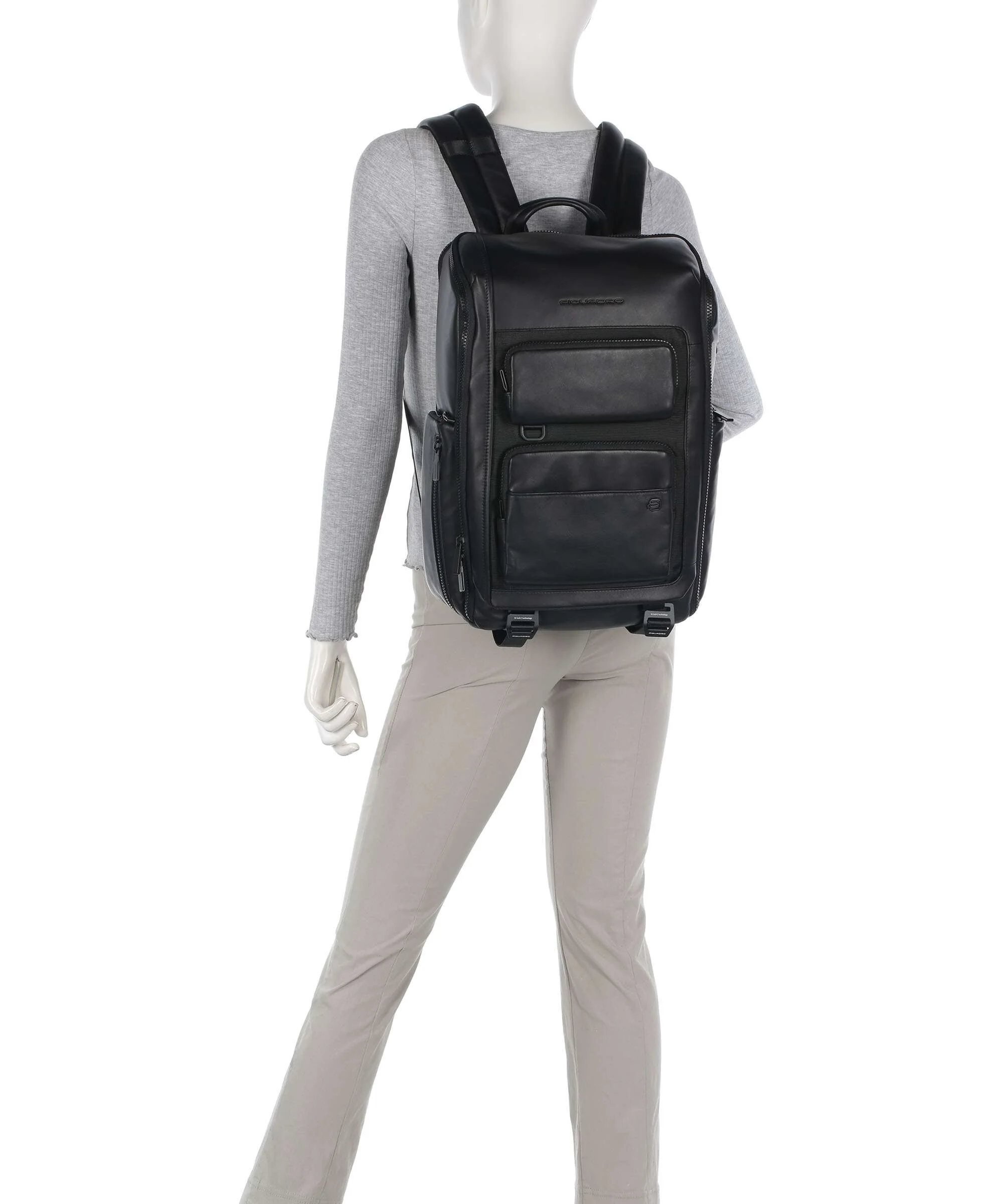 Piquadro Liko Travel backpack nero - Image 3