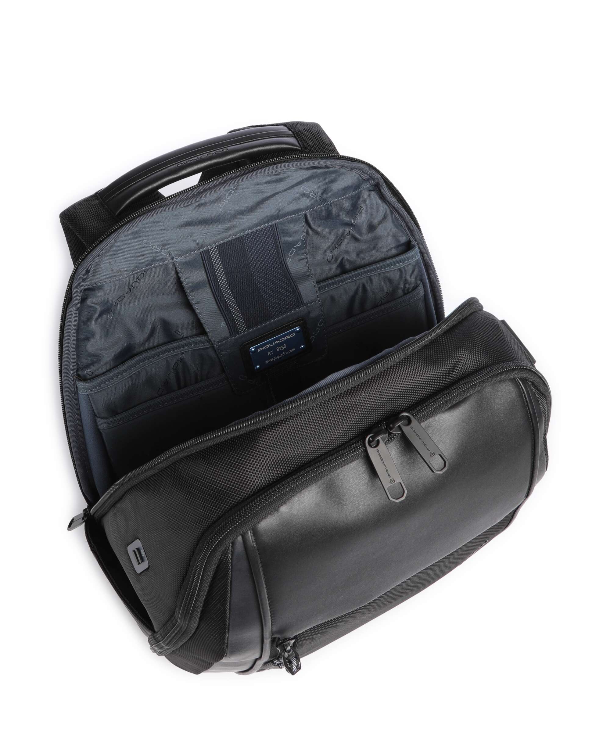 Piquadro Lyss Easyjet Travel backpack black - Image 6