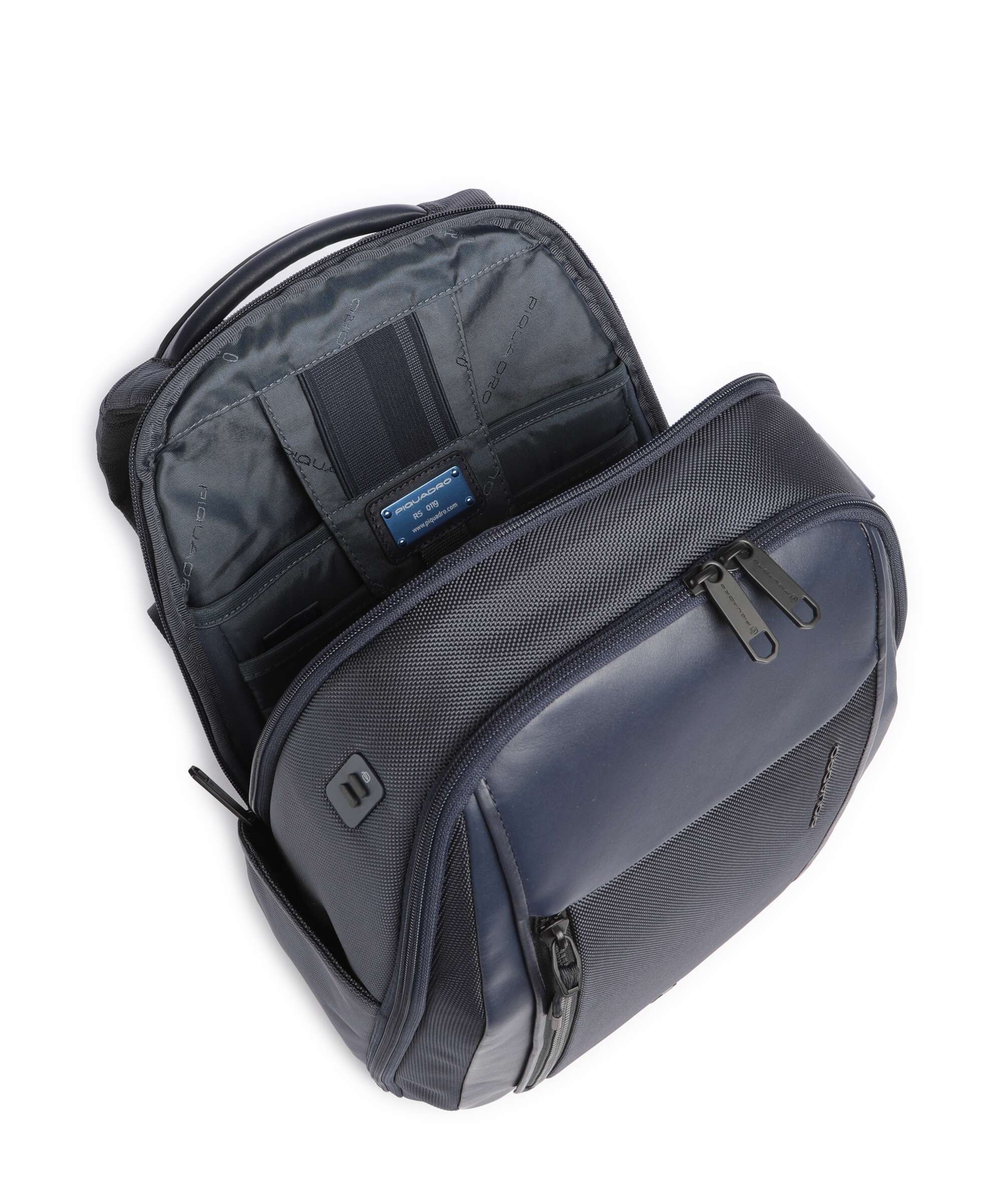 Piquadro Lyss Ryanair Travel backpack blue - Image 7